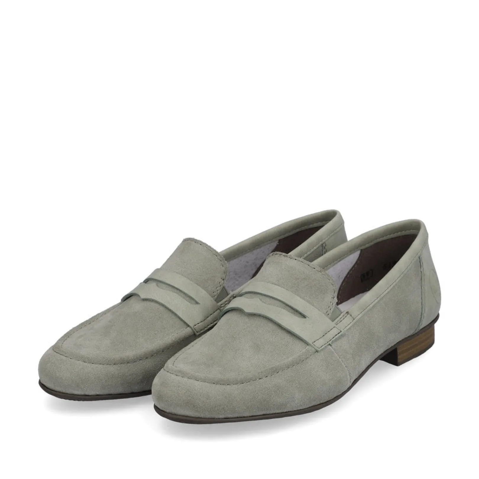 Rieker Halbschuhe & Slipper | Loafer & Ballerinas<Damen Loafer mint Grün