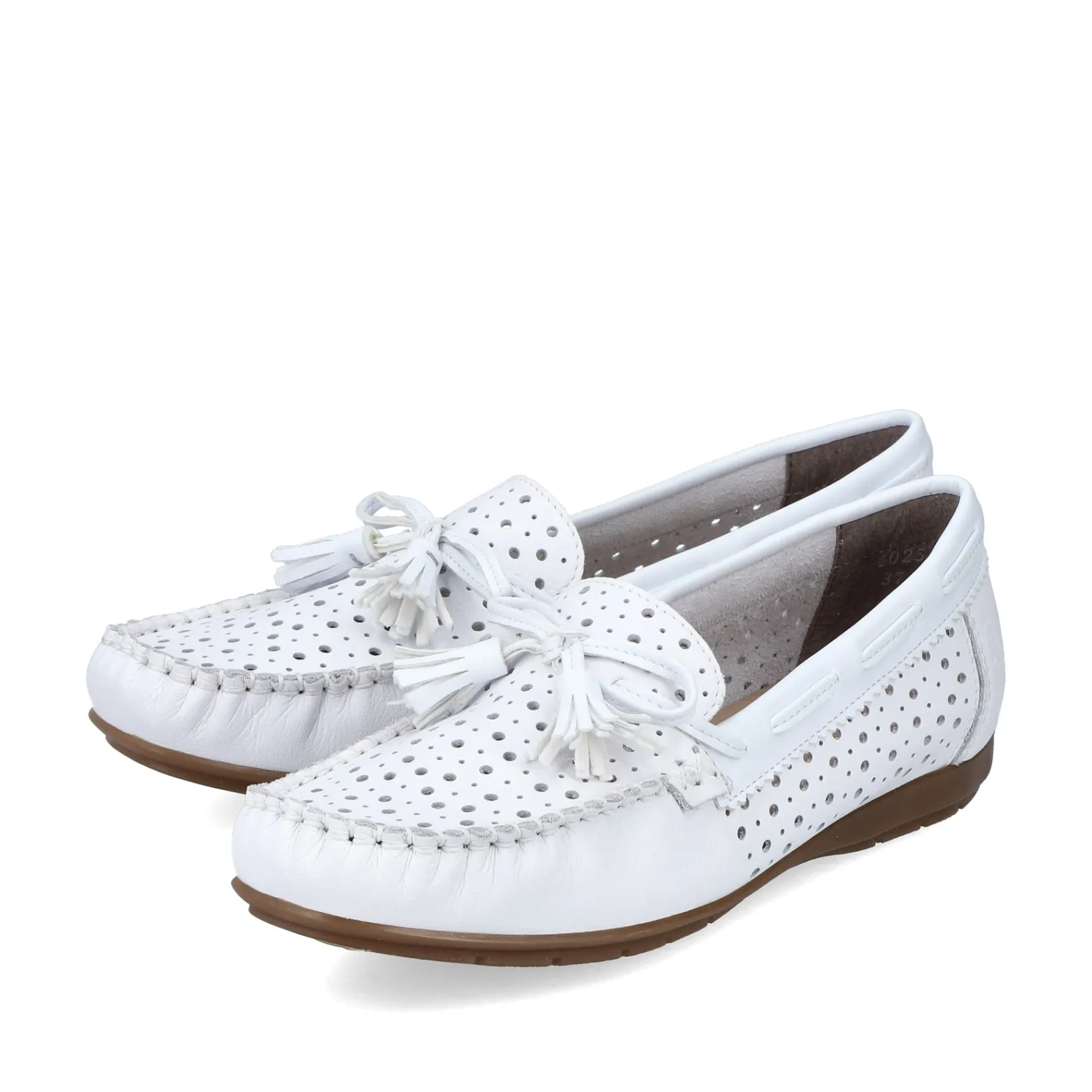 Rieker Halbschuhe & Slipper | Loafer & Ballerinas<Damen Loafer rein Weiss