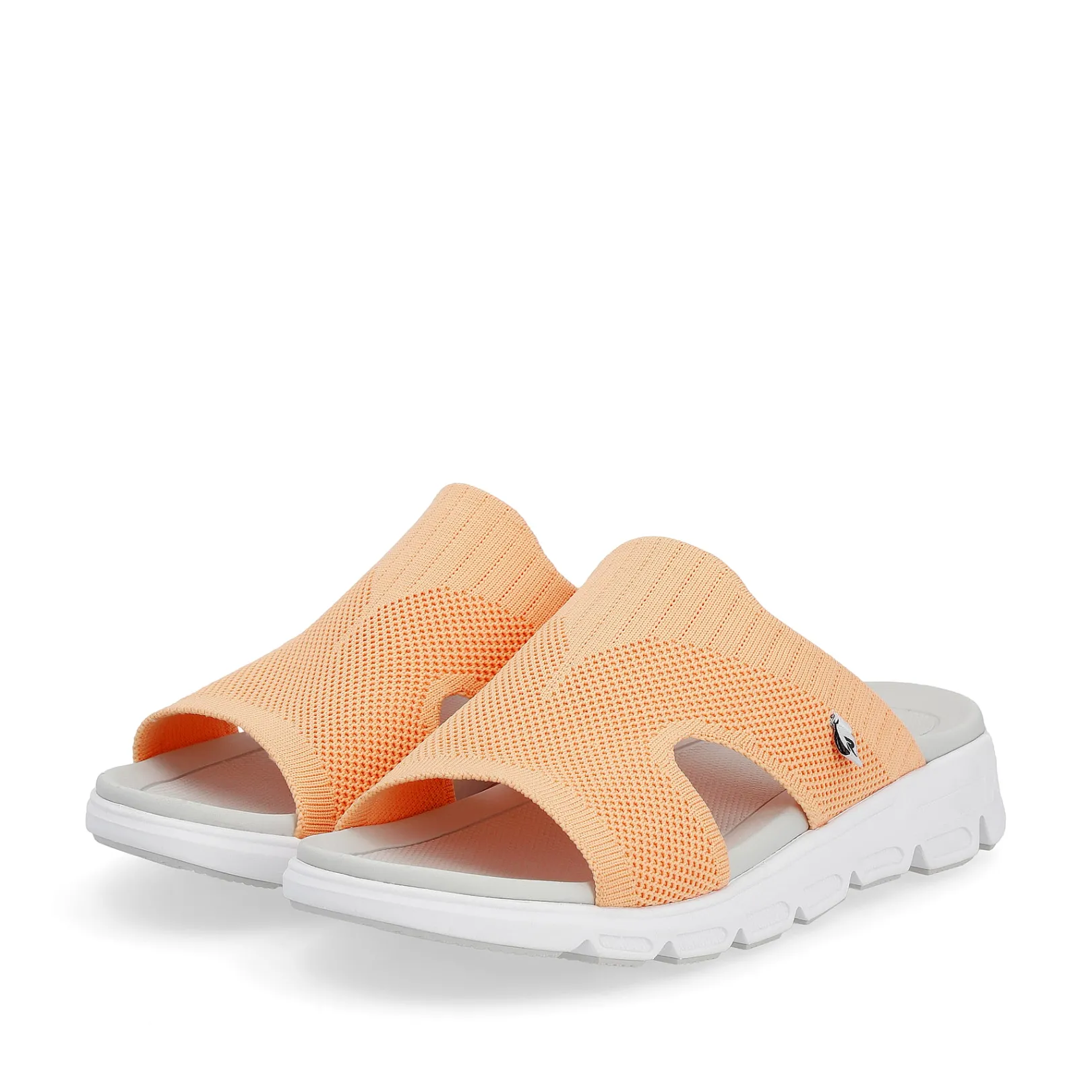 Rieker Pantoletten & Hausschuhe<Damen Pantoletten neon Orange