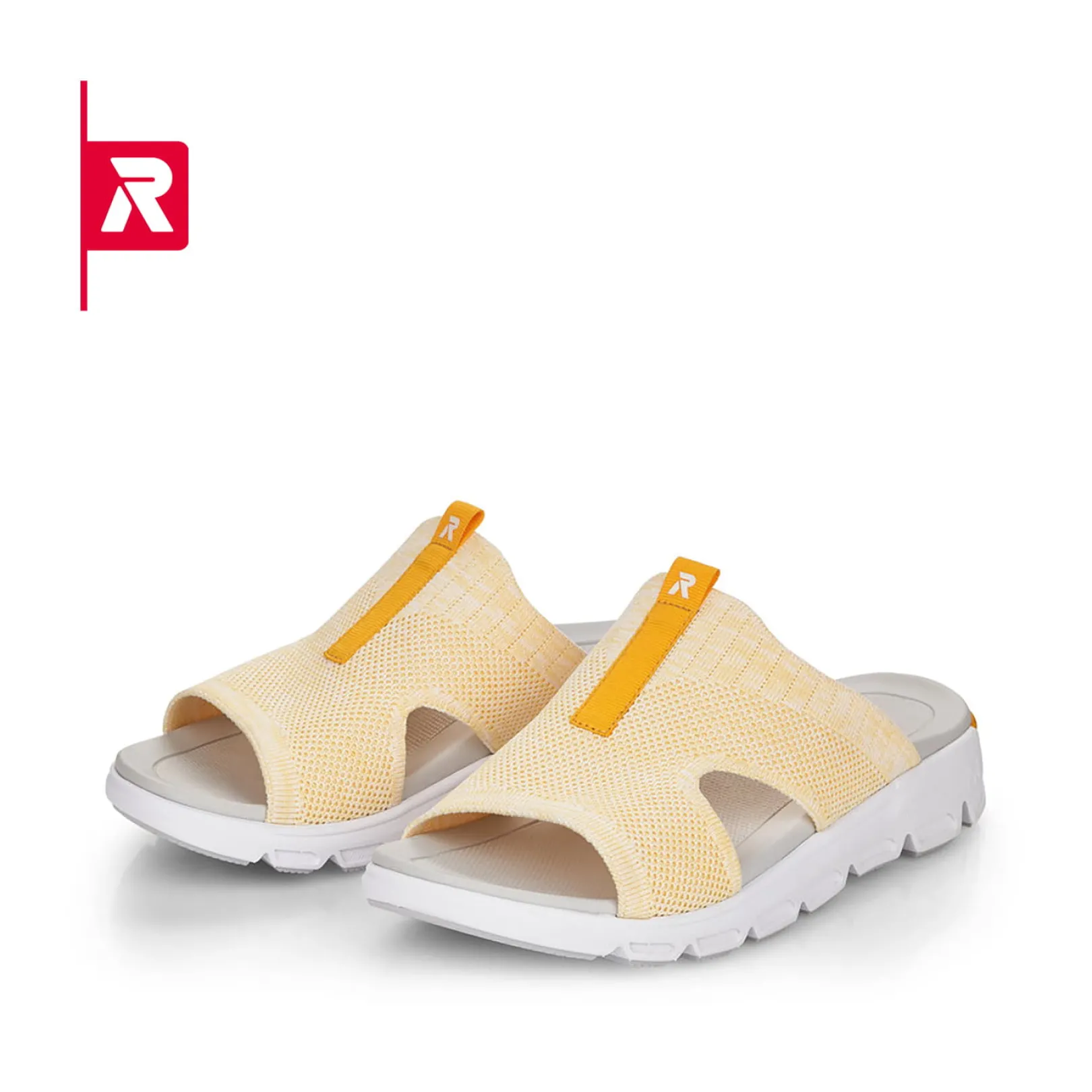 Rieker Pantoletten & Hausschuhe<Damen Pantoletten pastel yellow Gelb