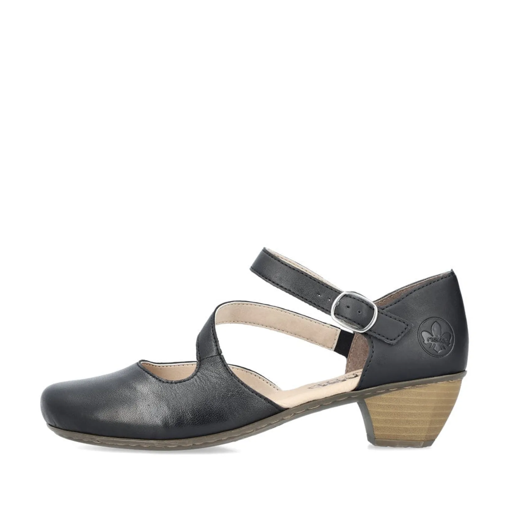 Rieker Pumps<Damen Pumps glanz Schwarz