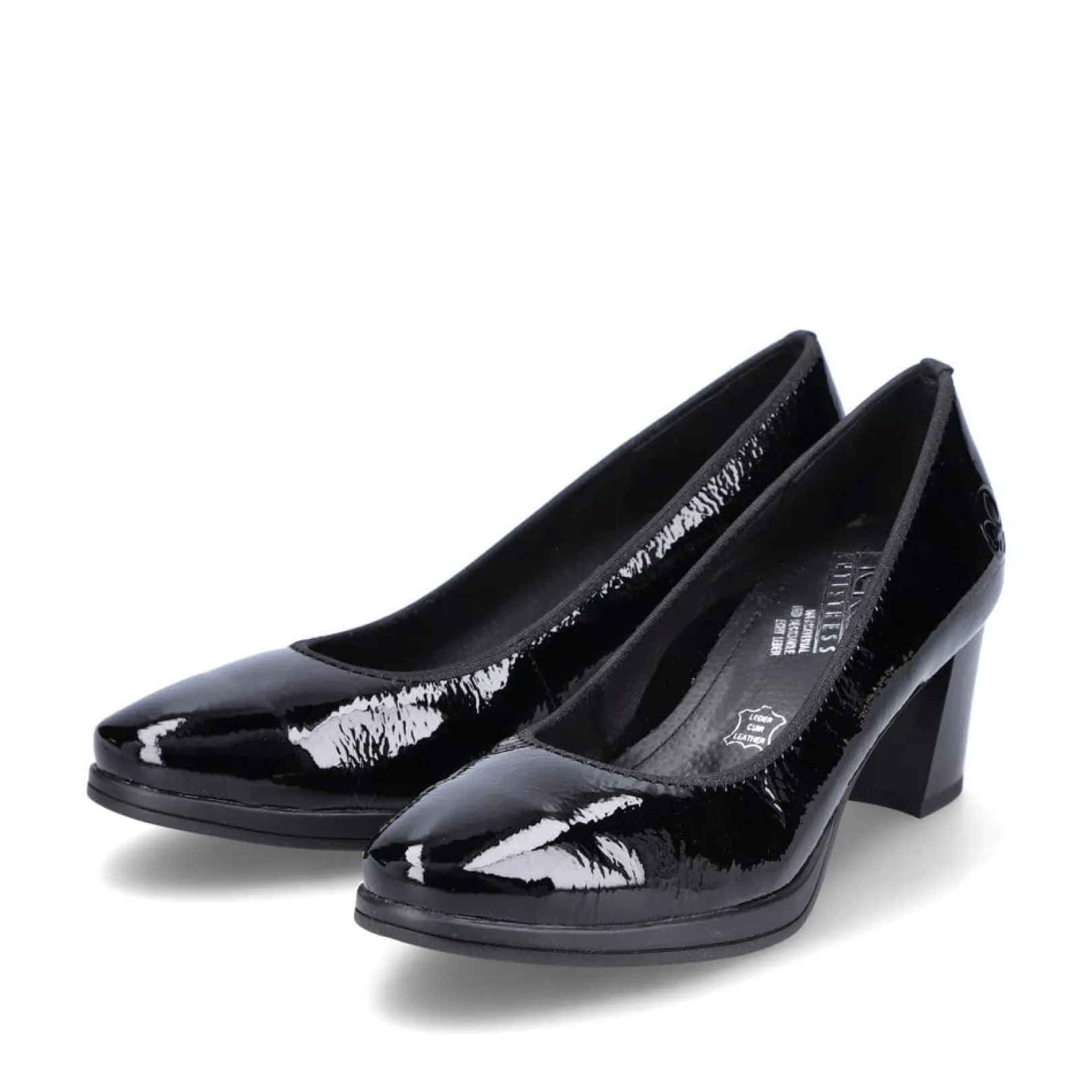 Rieker Pumps<Damen Pumps glanz Schwarz