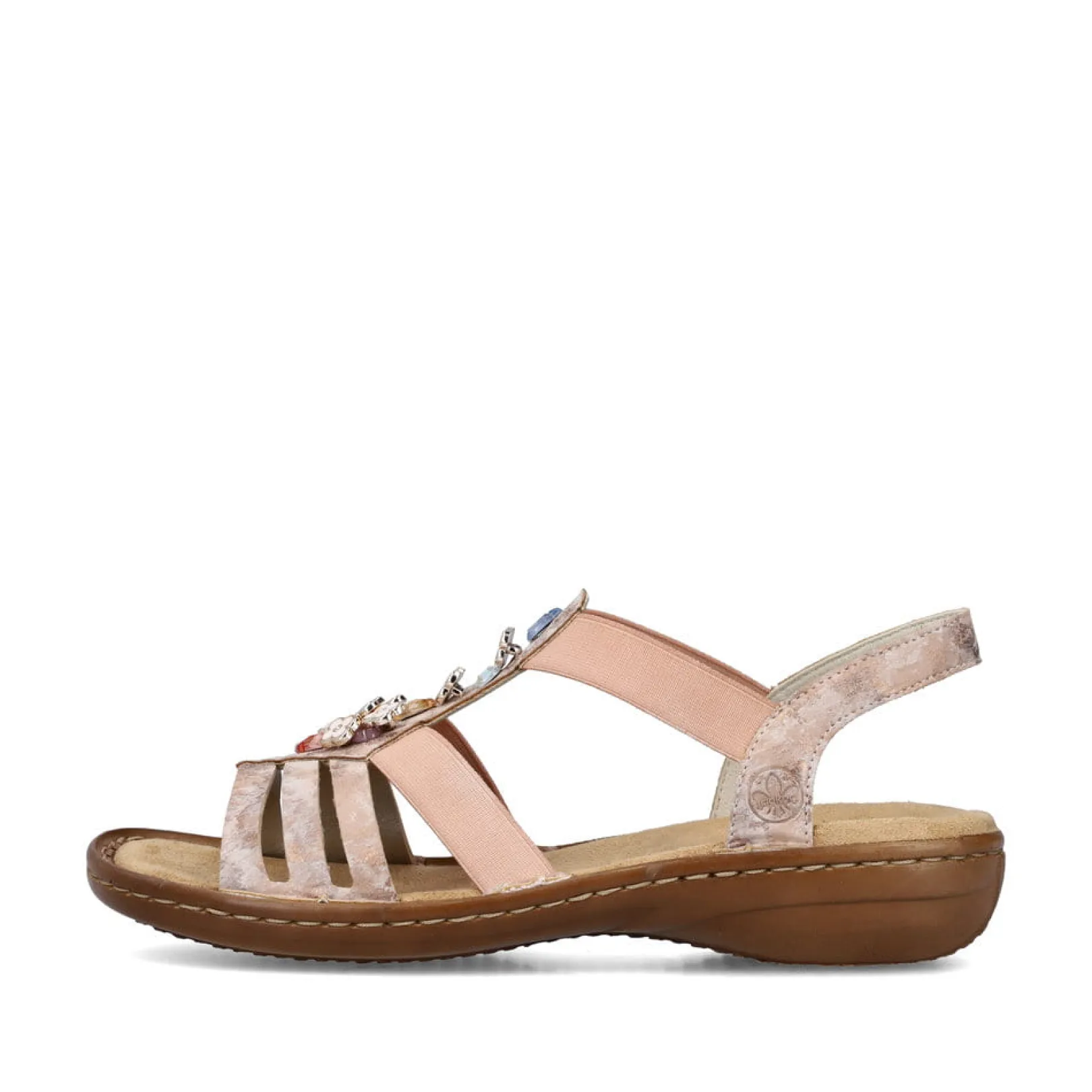 Rieker Sandalen & Sandaletten<Damen Riemchensandalen alt Rosa