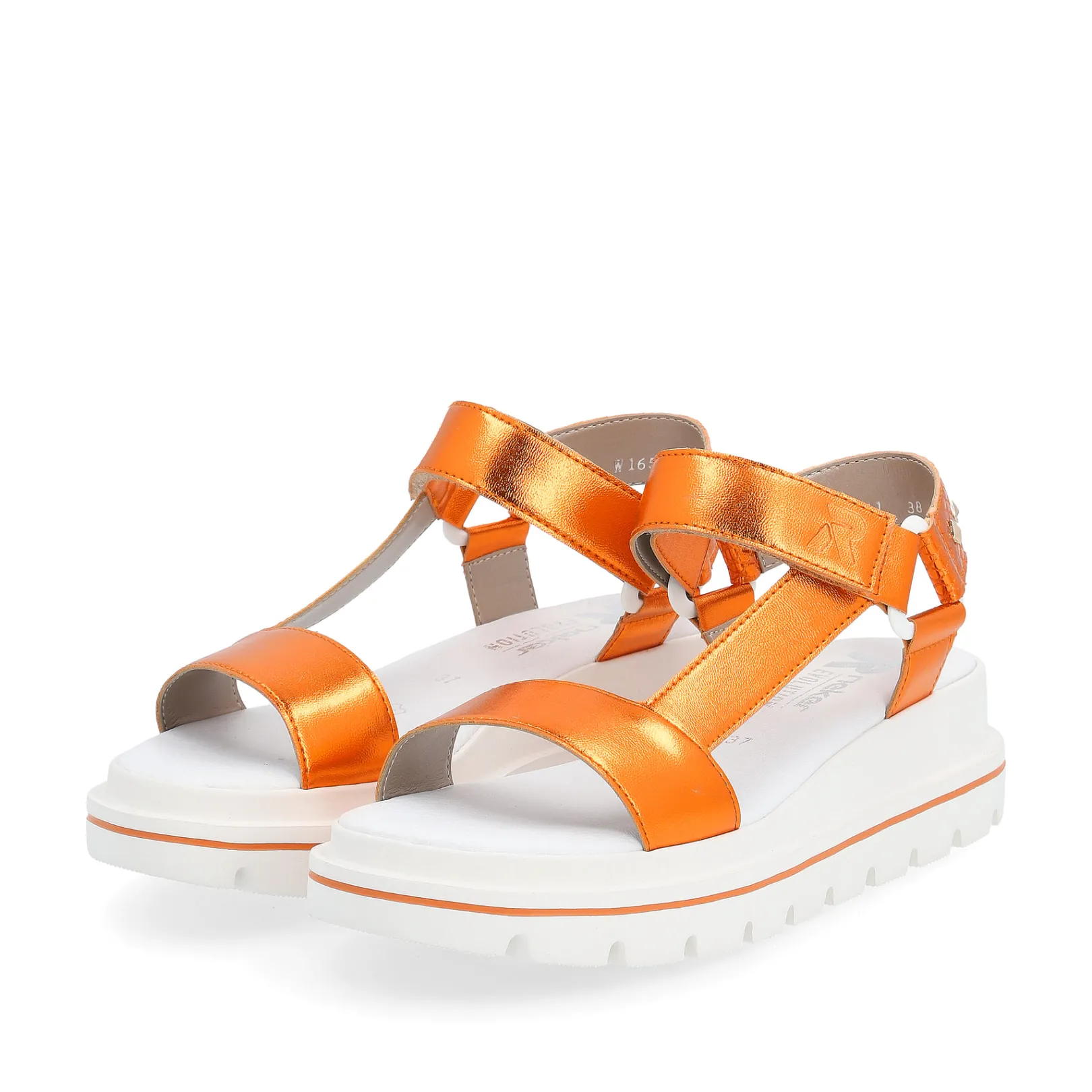 Rieker Sandalen & Sandaletten<Damen Riemchensandalen amber Orange