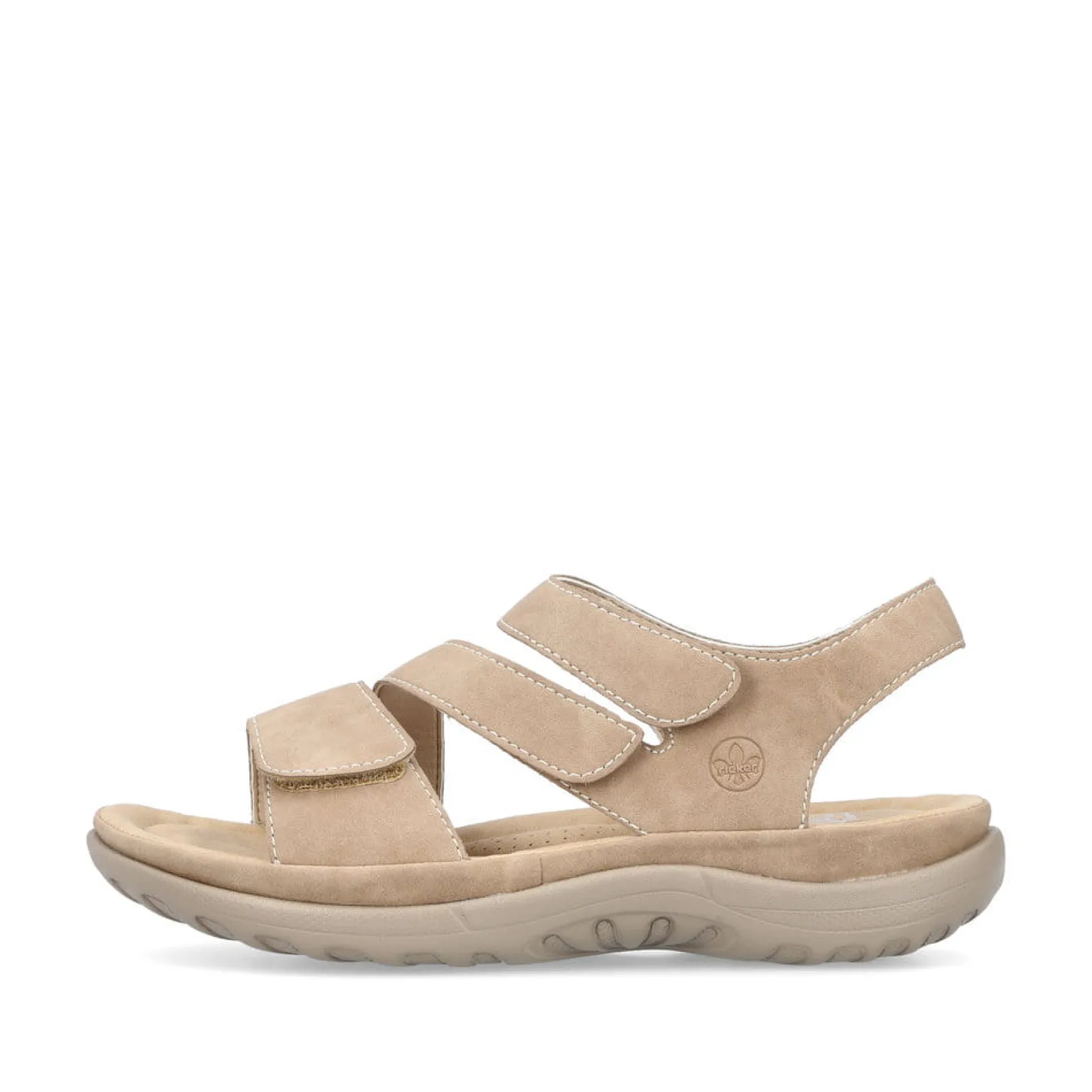 Rieker Sandalen & Sandaletten<Damen Riemchensandalen Beige