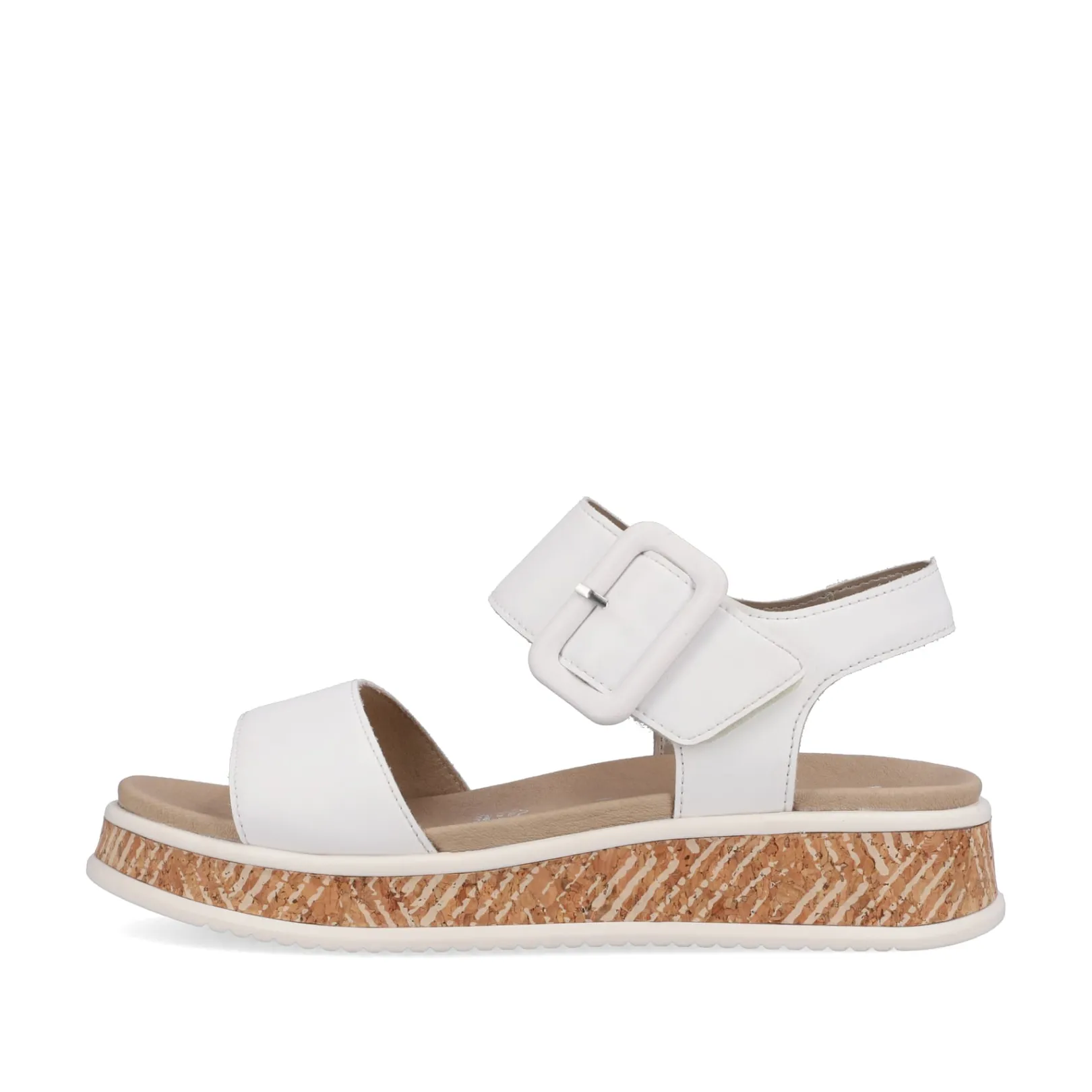 Rieker Sandalen & Sandaletten<Damen Riemchensandalen brilliant white Weiss