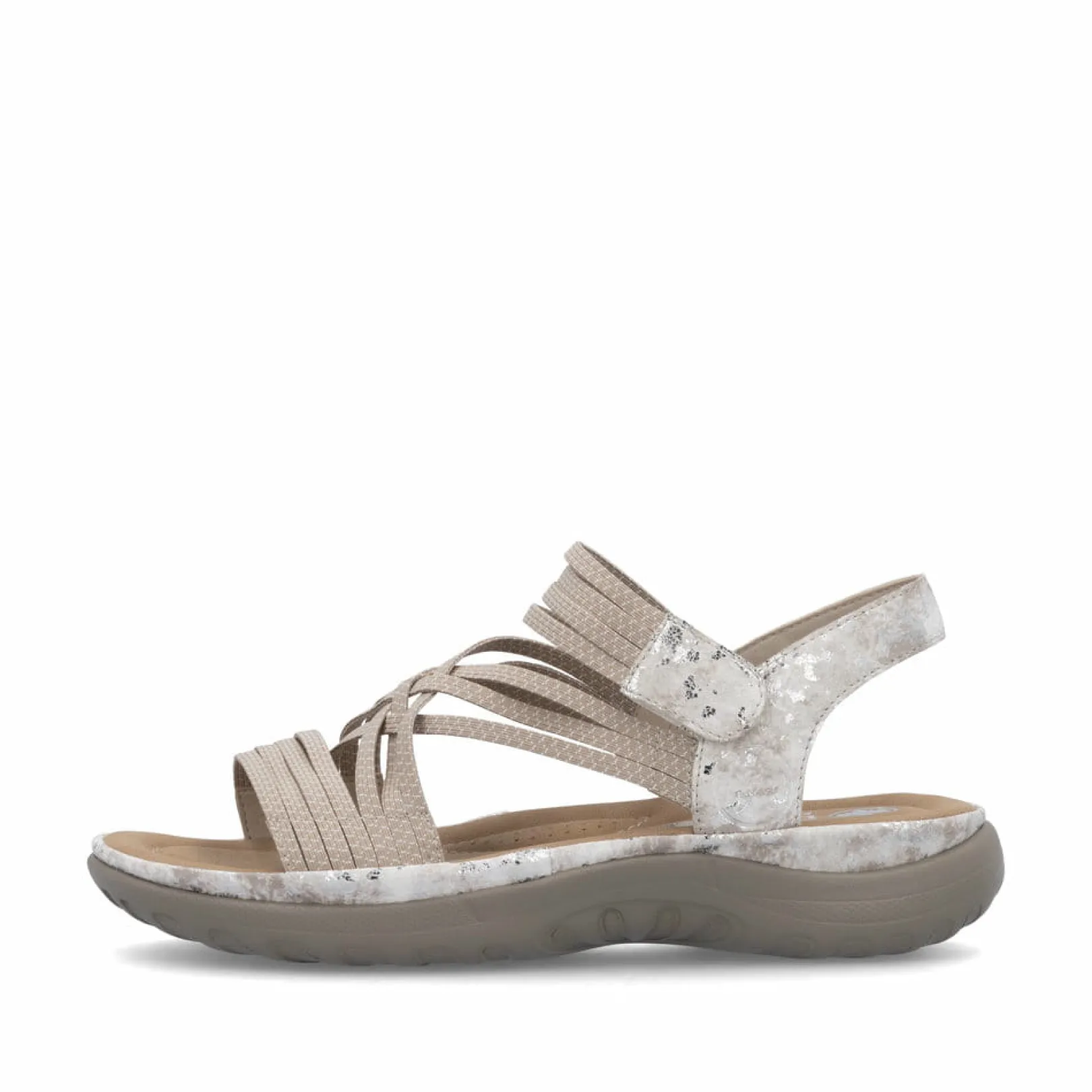 Rieker Sandalen & Sandaletten<Damen Riemchensandalen creme Beige