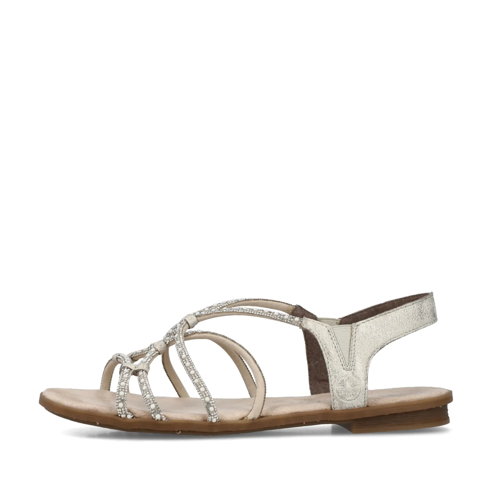 Rieker Sandalen & Sandaletten<Damen Riemchensandalen hell Beige