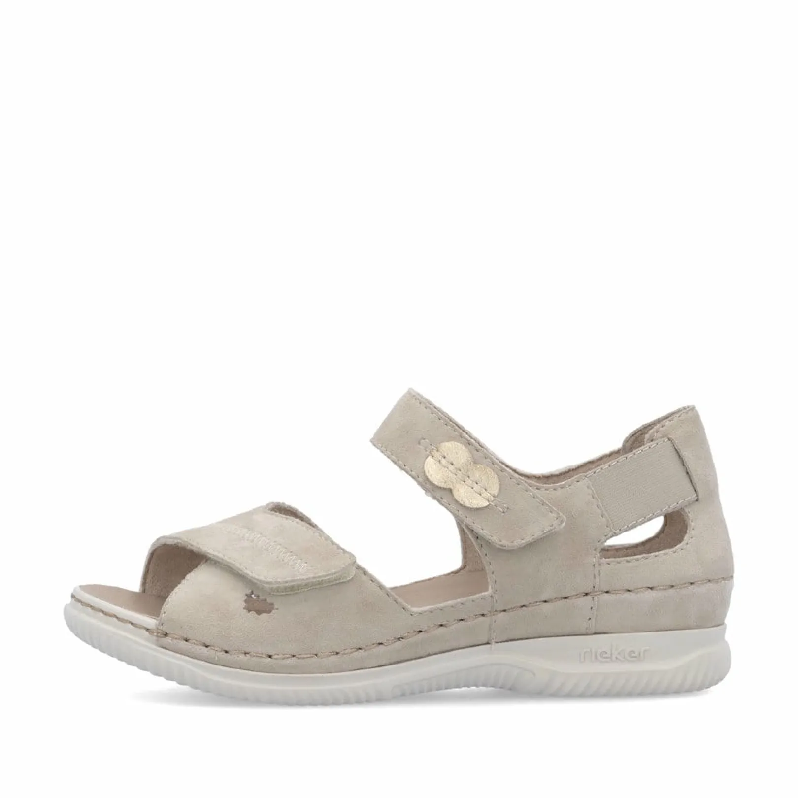 Rieker Sandalen & Sandaletten<Damen Riemchensandalen hell Beige