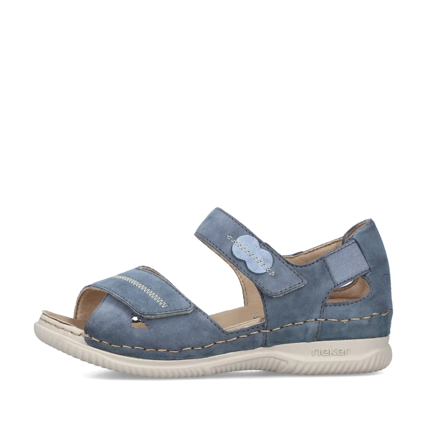 Rieker Sandalen & Sandaletten<Damen Riemchensandalen hell Blau