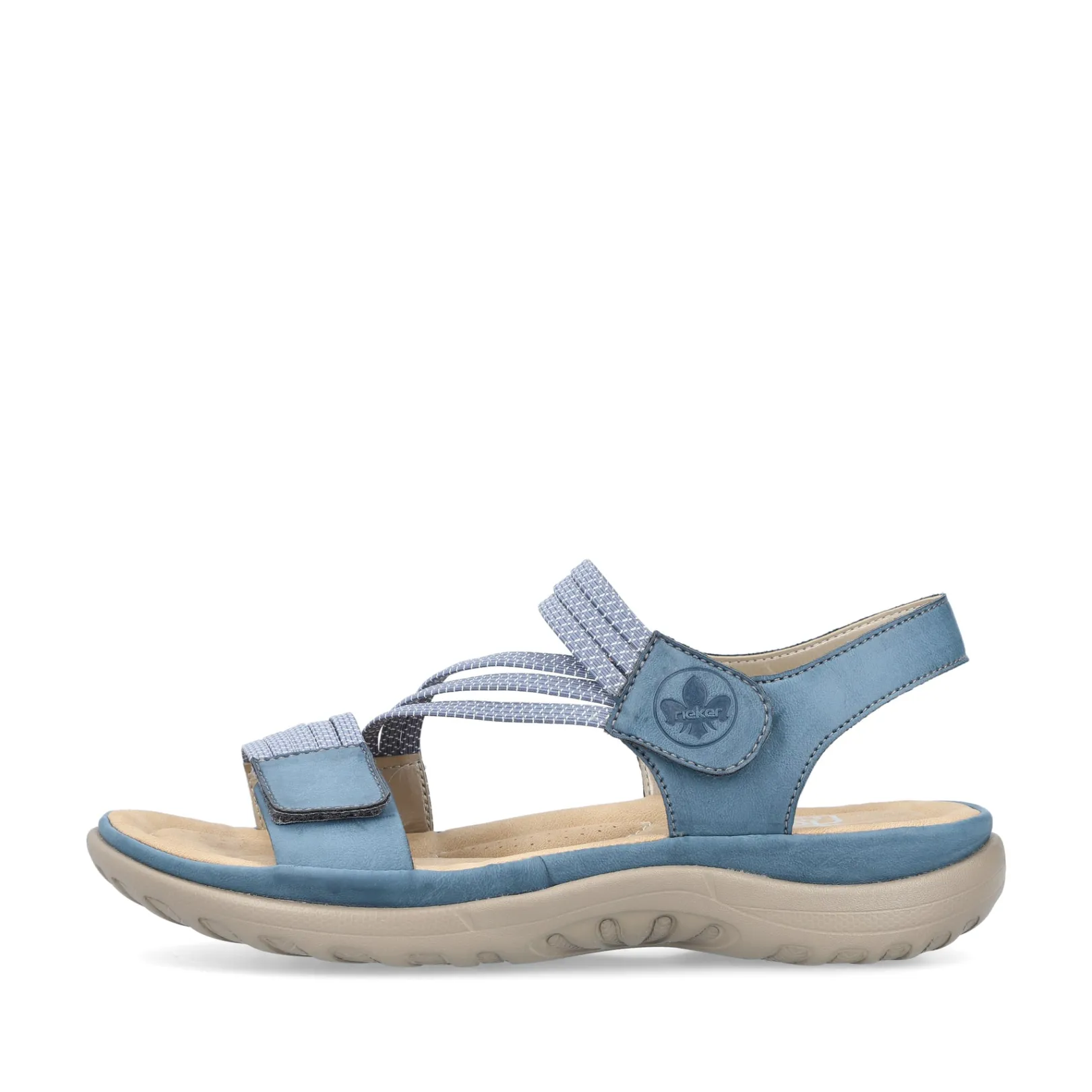 Rieker Sandalen & Sandaletten<Damen Riemchensandalen himmel Blau