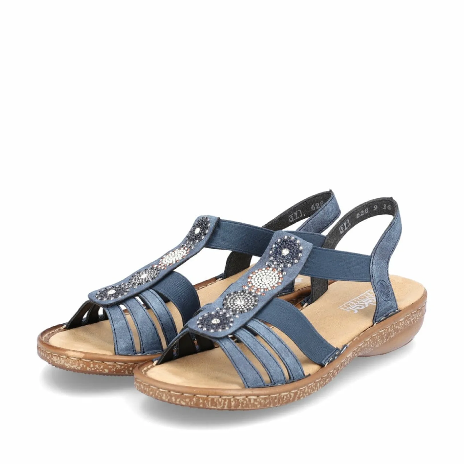 Rieker Sandalen & Sandaletten<Damen Riemchensandalen marine Blau