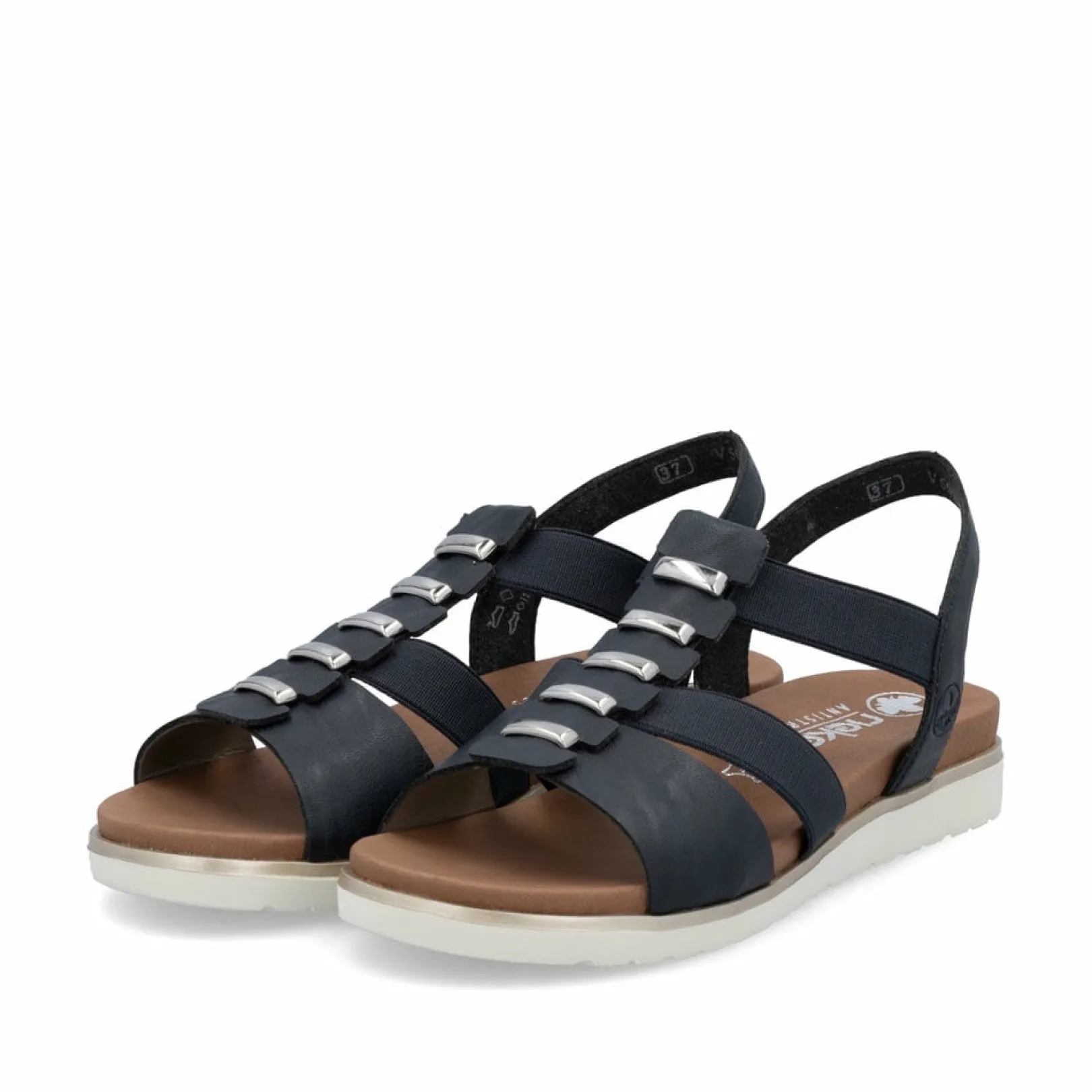 Rieker Sandalen & Sandaletten<Damen Riemchensandalen marine Blau