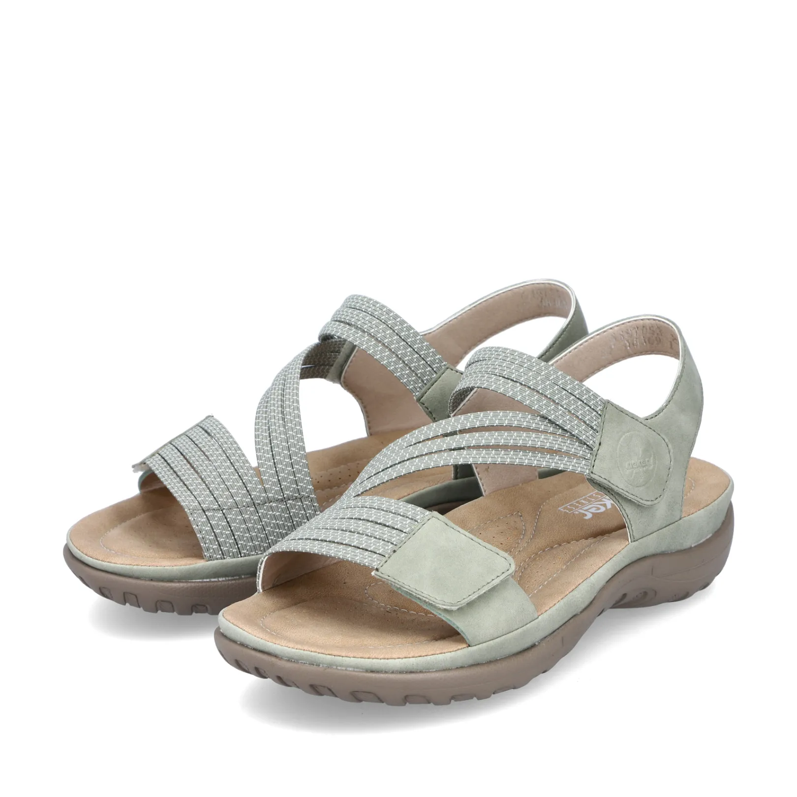 Rieker Sandalen & Sandaletten<Damen Riemchensandalen mint Grün