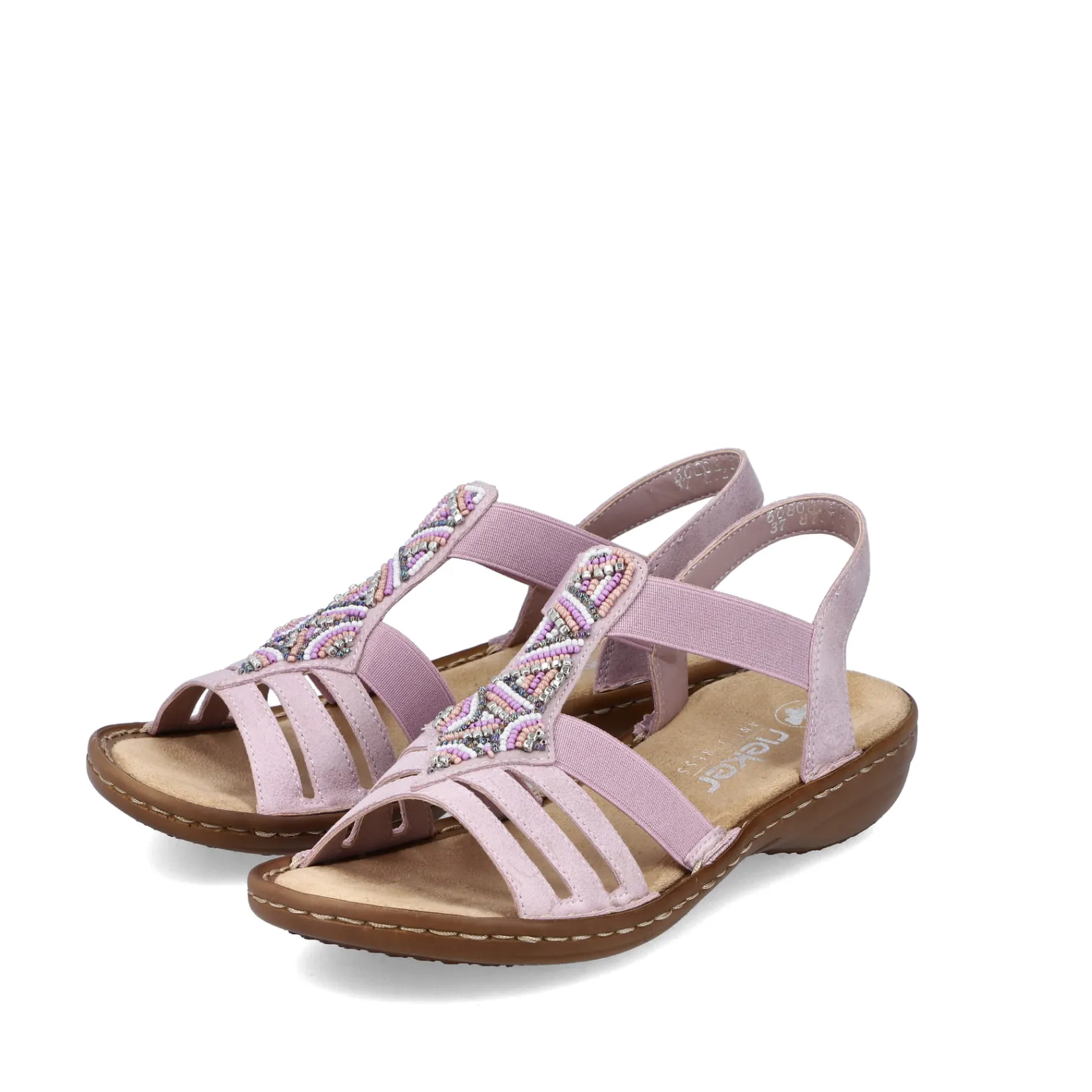 Rieker Sandalen & Sandaletten<Damen Riemchensandalen pastell Rosa