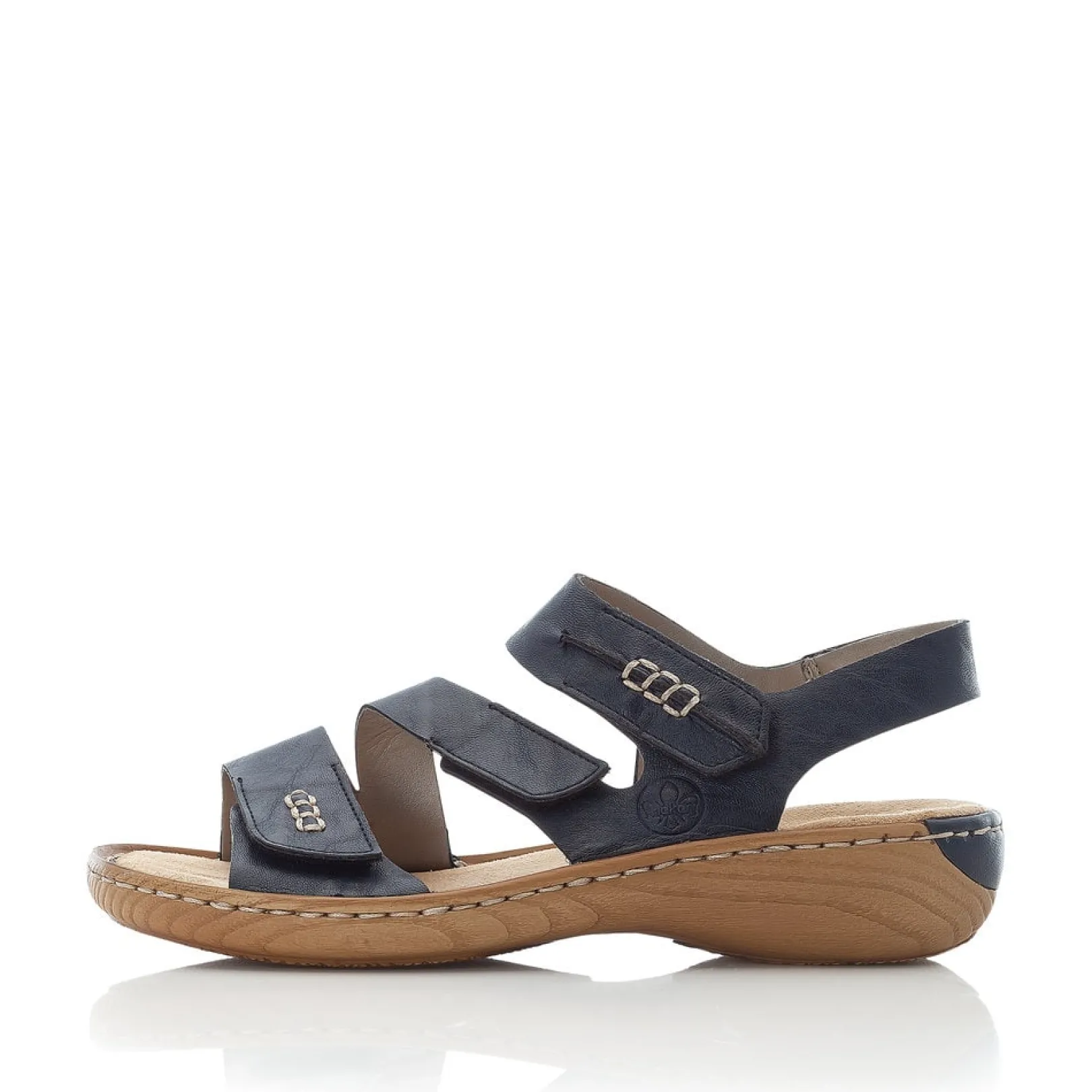 Rieker Sandalen & Sandaletten<Damen Riemchensandalen pazifik Blau