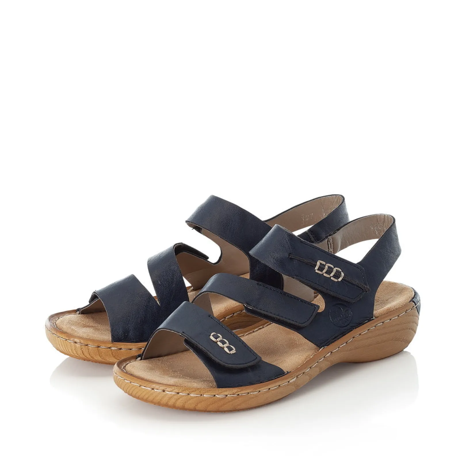 Rieker Sandalen & Sandaletten<Damen Riemchensandalen pazifik Blau