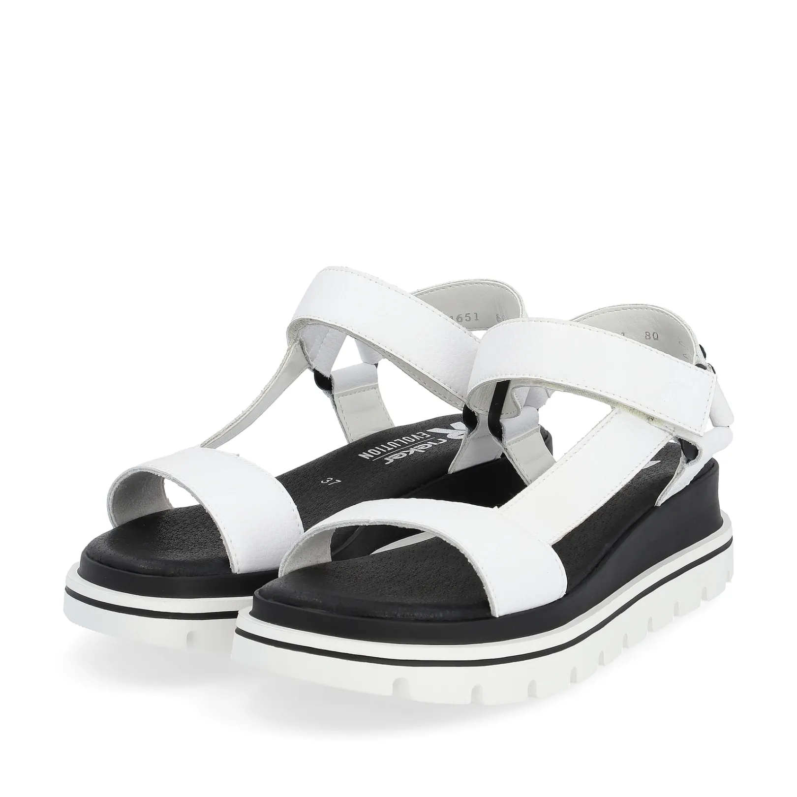 Rieker Sandalen & Sandaletten<Damen Riemchensandalen pearl white Weiss