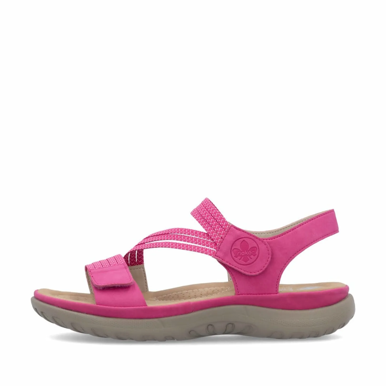 Rieker Sandalen & Sandaletten<Damen Riemchensandalen Rosa