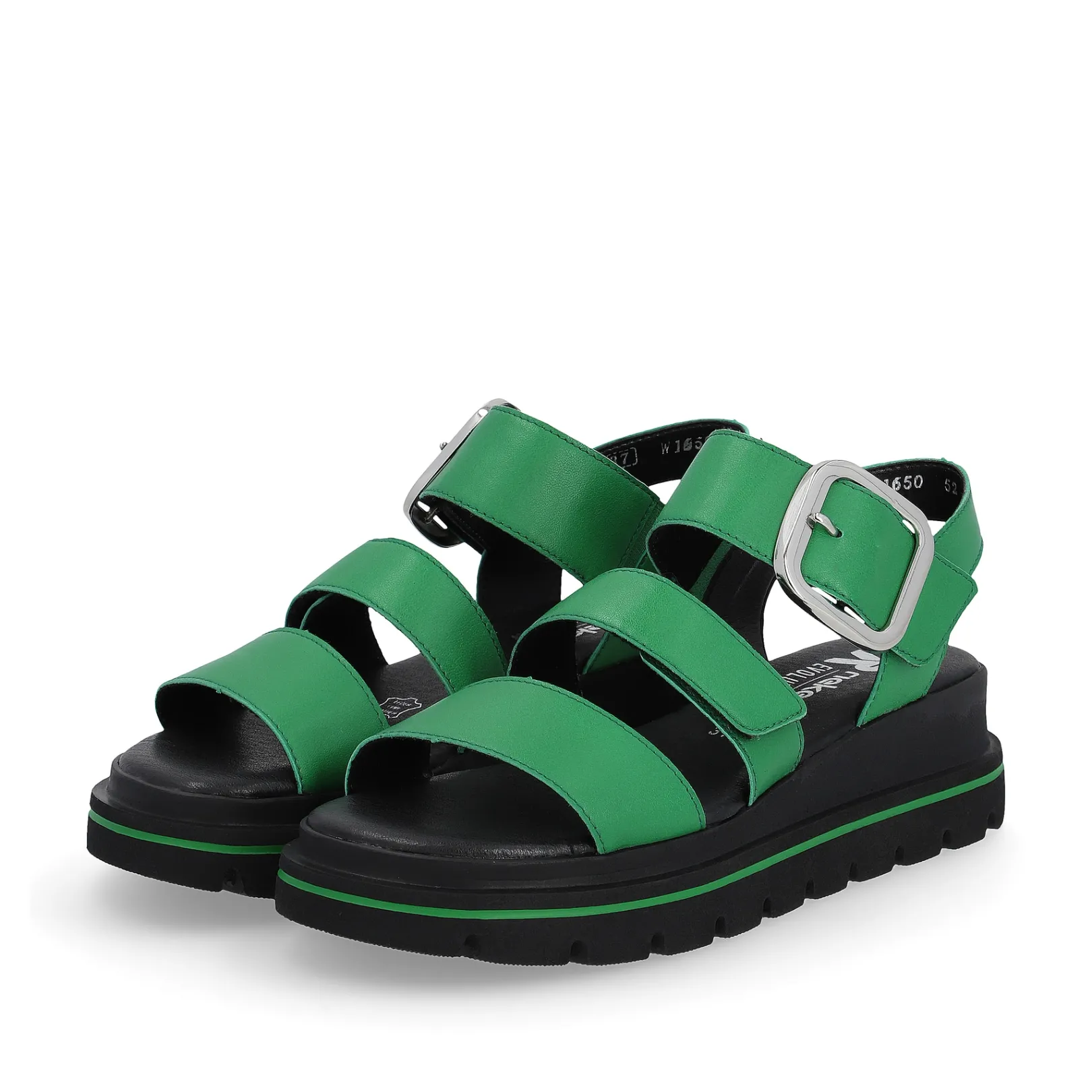 Rieker Sandalen & Sandaletten<Damen Riemchensandalen smaragd green Grün