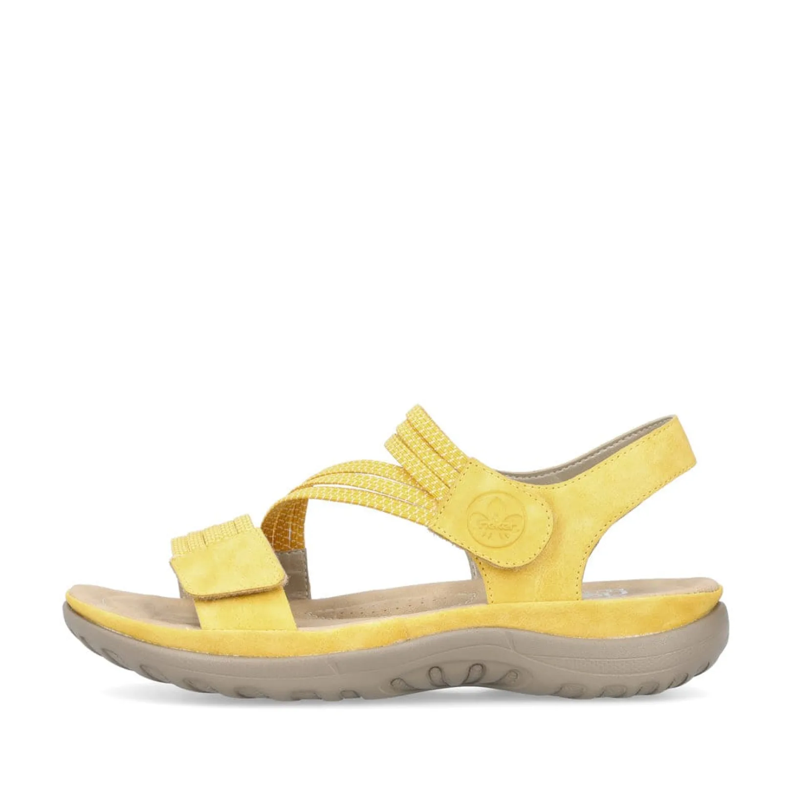 Rieker Sandalen & Sandaletten<Damen Riemchensandalen zitronen Gelb