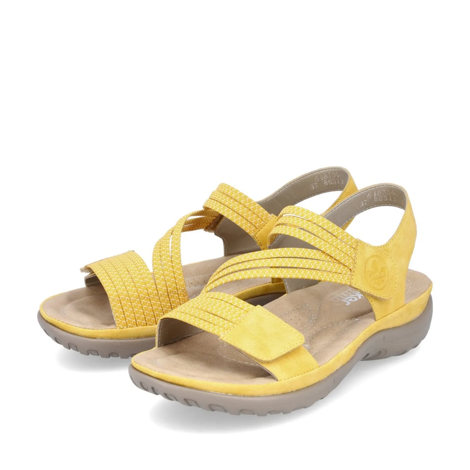 Rieker Sandalen & Sandaletten<Damen Riemchensandalen zitronen Gelb