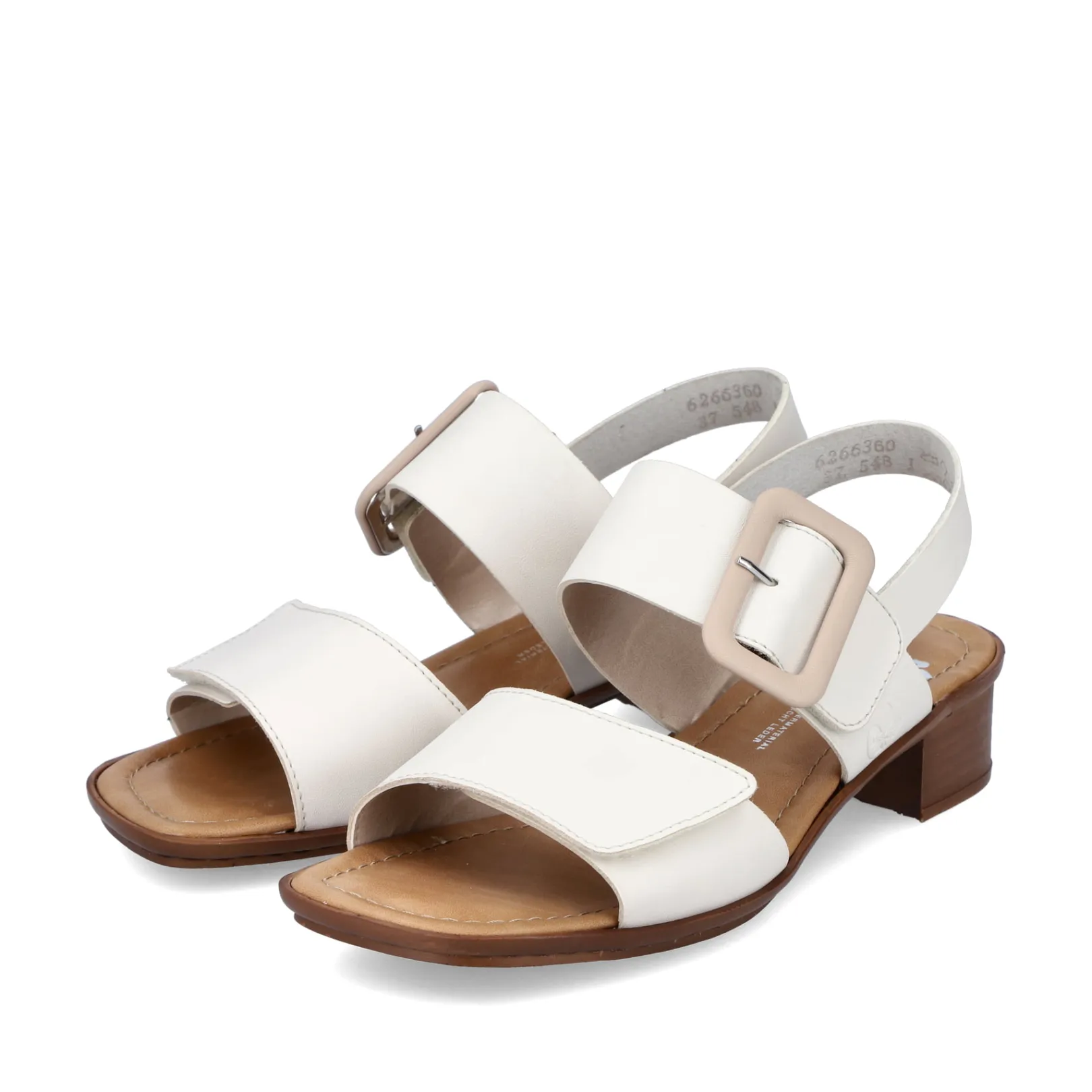 Rieker Sandalen & Sandaletten<Damen Riemchensandaletten hell Beige