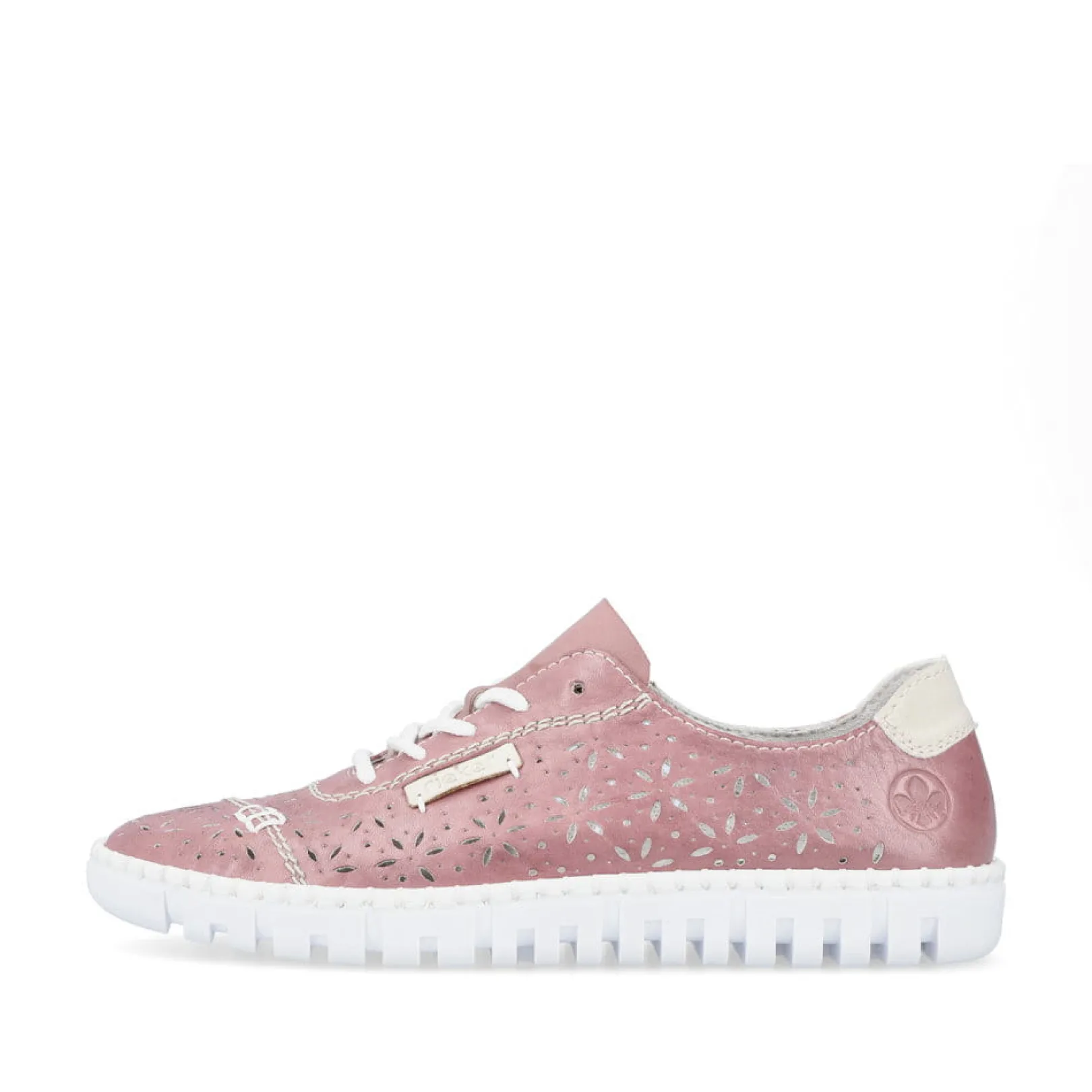 Rieker Halbschuhe & Slipper<Damen Schnürschuhe blüten Rosa