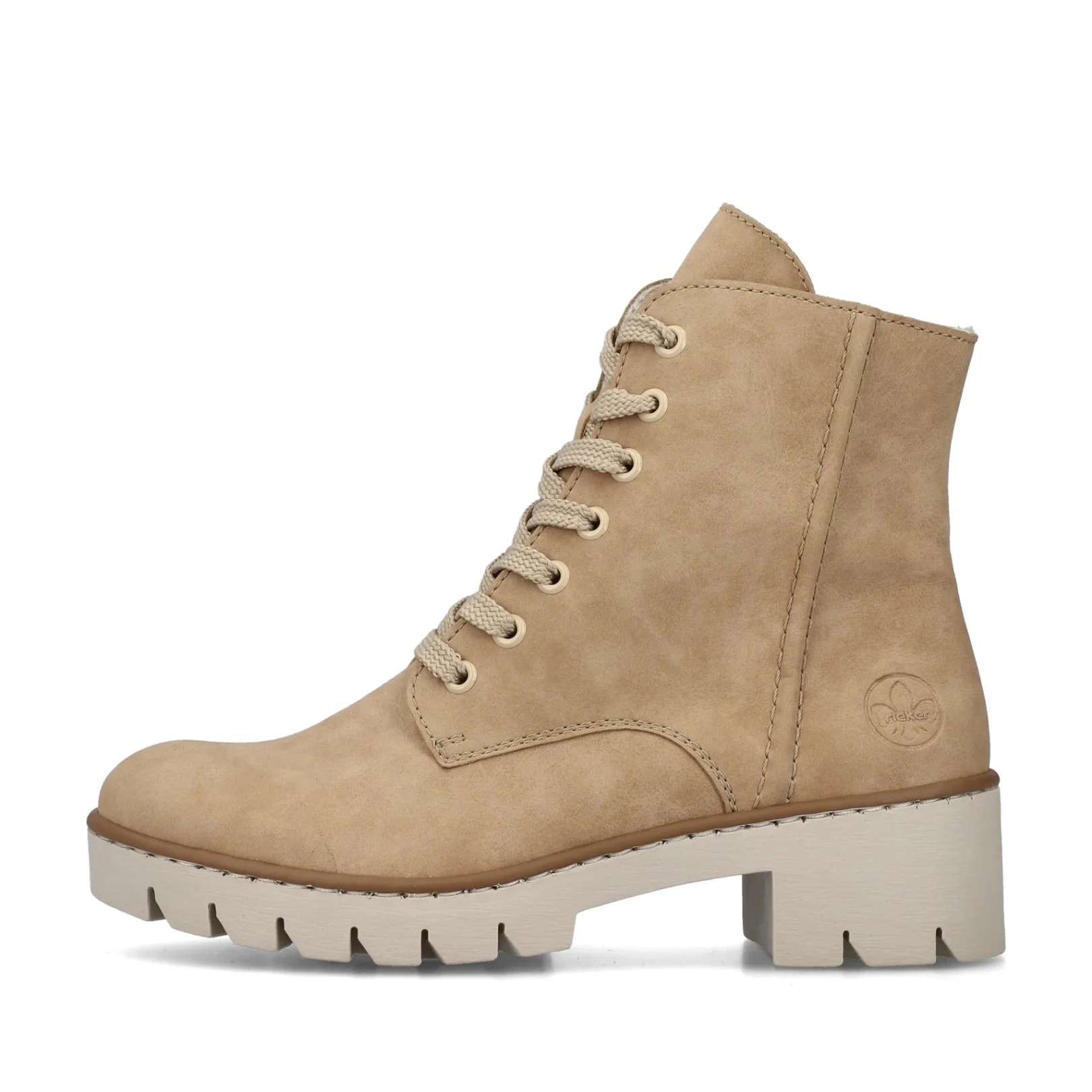 Rieker Stiefeletten & Boots<Damen Schnürstiefel braun Beige