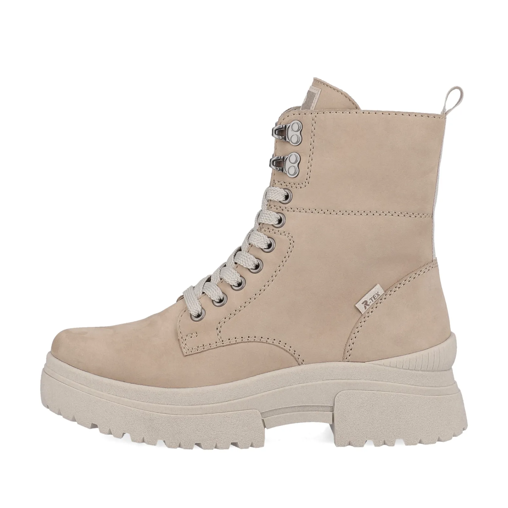 Rieker Stiefeletten & Boots<Damen Schnürstiefel clay Beige