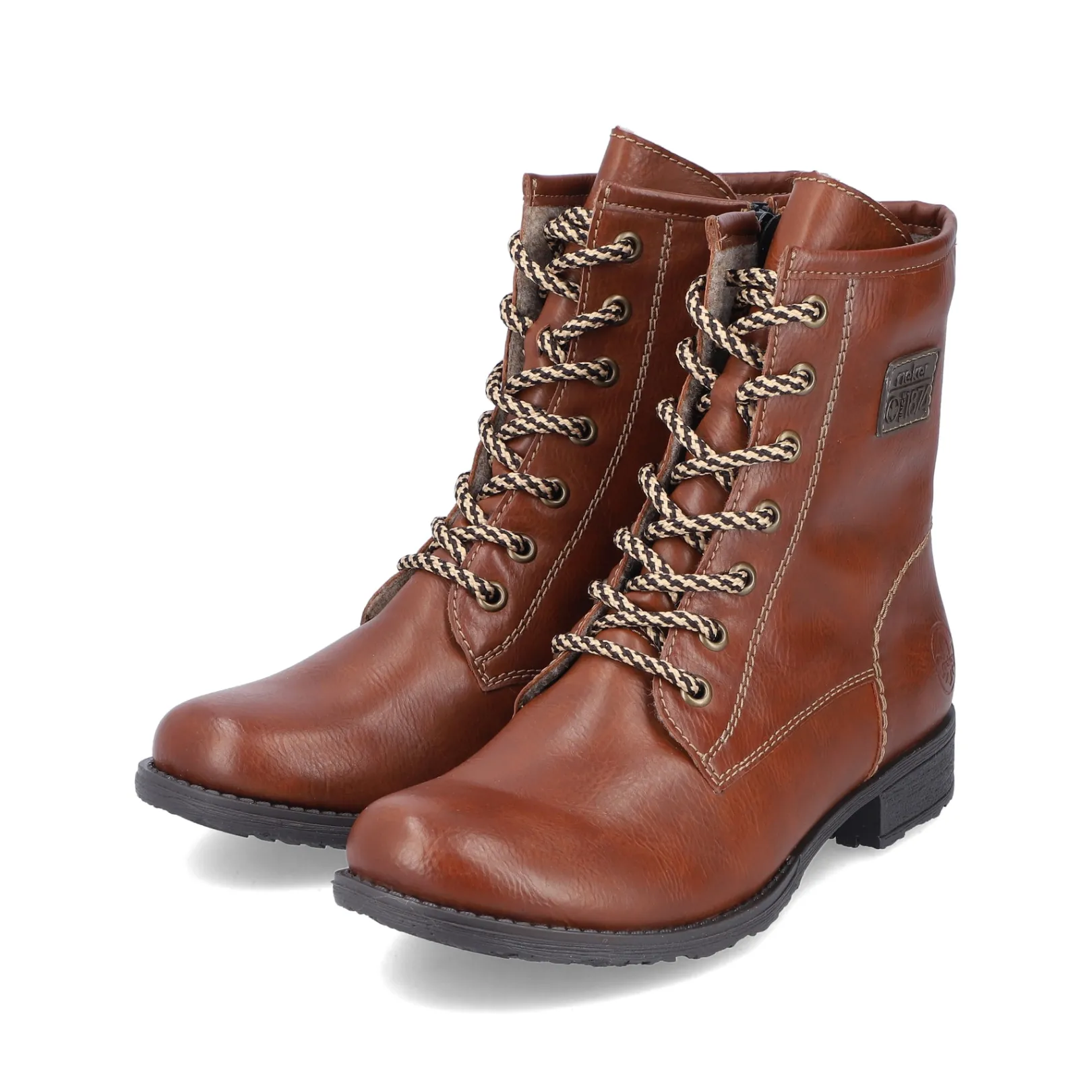 Rieker Stiefeletten & Boots<Damen Schnürstiefel fuchs Braun