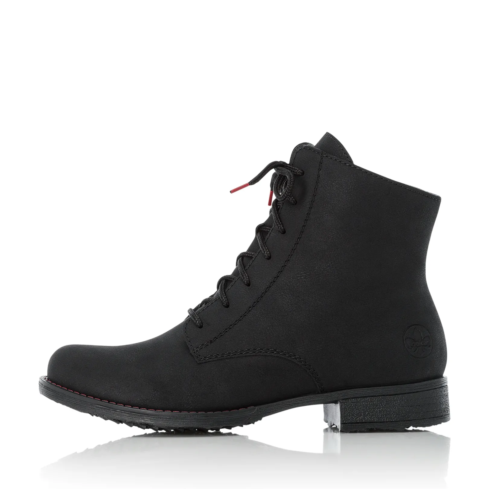 Rieker Stiefeletten & Boots<Damen Schnürstiefel graphit Schwarz