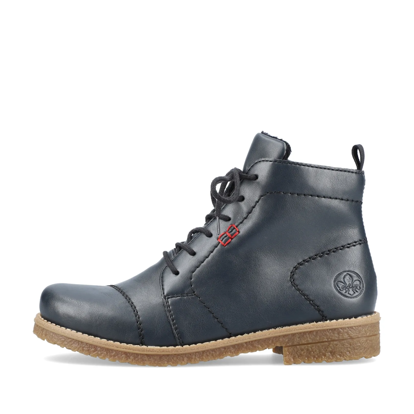 Rieker Stiefeletten & Boots<Damen Schnürstiefel marine Blau