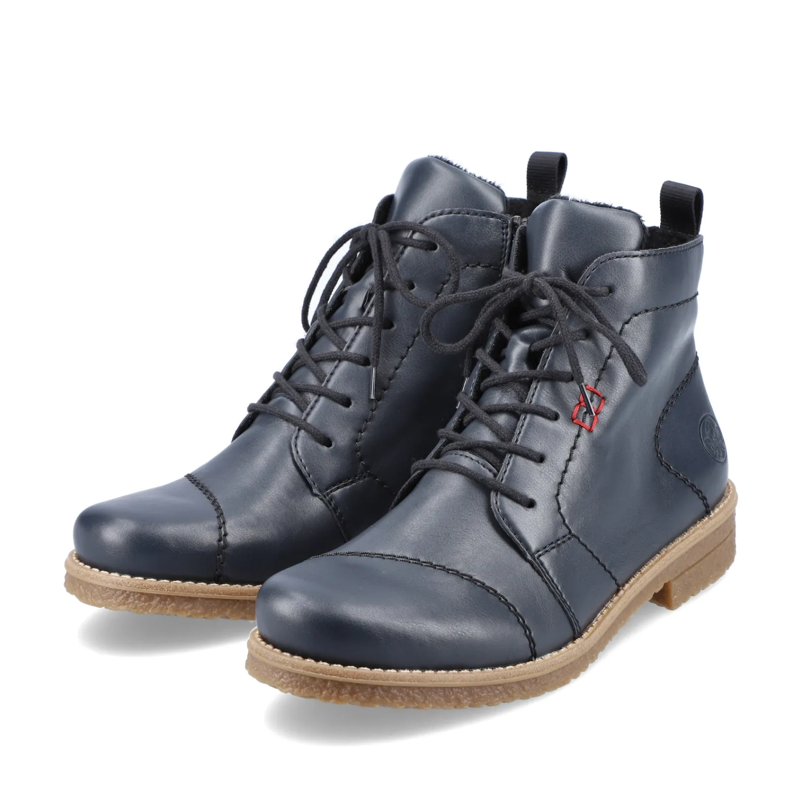 Rieker Stiefeletten & Boots<Damen Schnürstiefel marine Blau