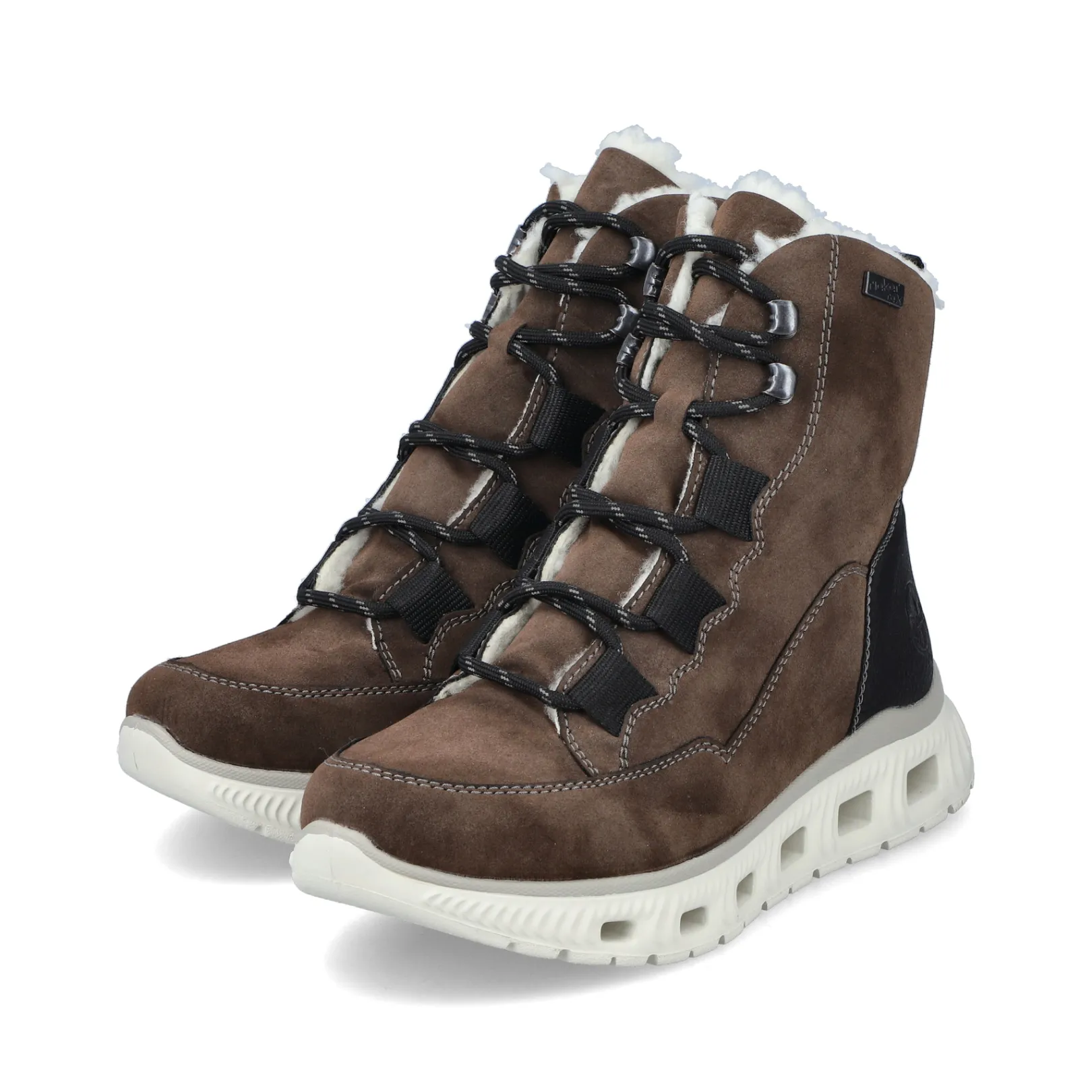 Rieker Stiefeletten & Boots<Damen Schnürstiefel nelken Braun