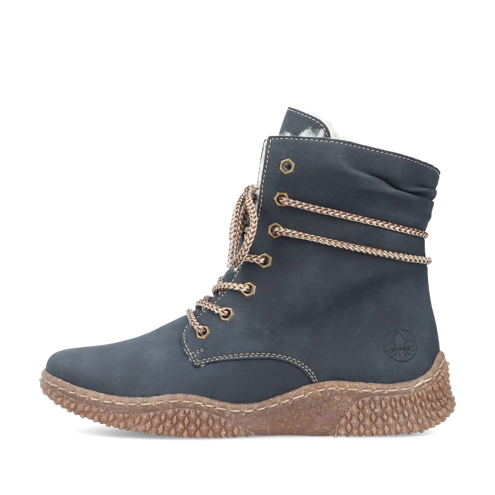 Rieker Stiefeletten & Boots<Damen Schnürstiefel ozean Blau