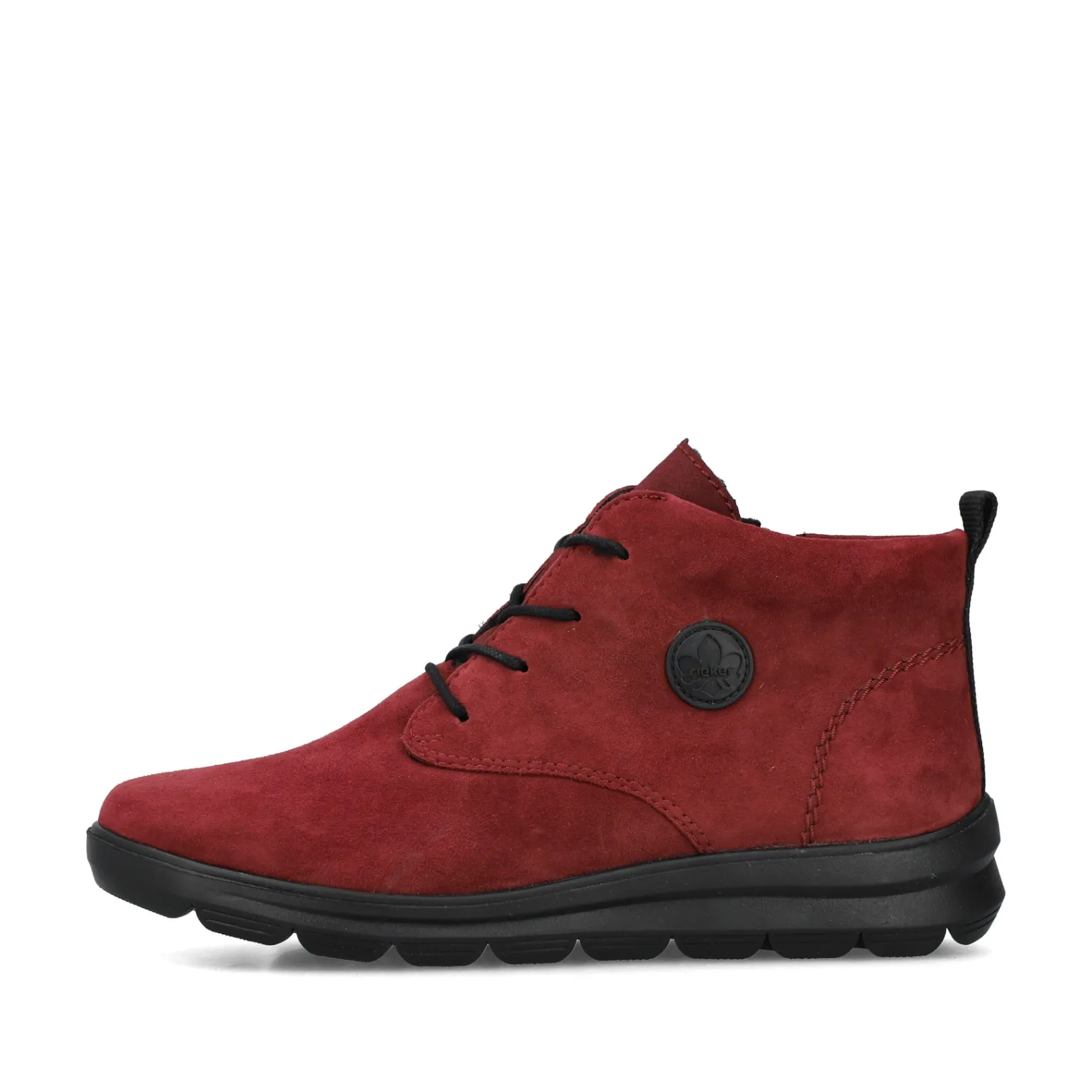 Rieker Stiefeletten & Boots<Damen Schnürstiefel rubin Rot