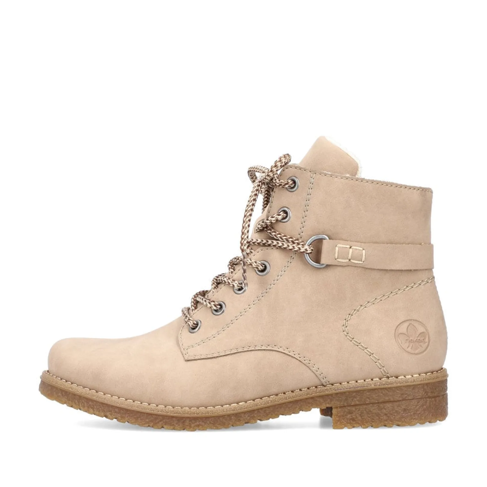 Rieker Stiefeletten & Boots<Damen Schnürstiefel sand Beige