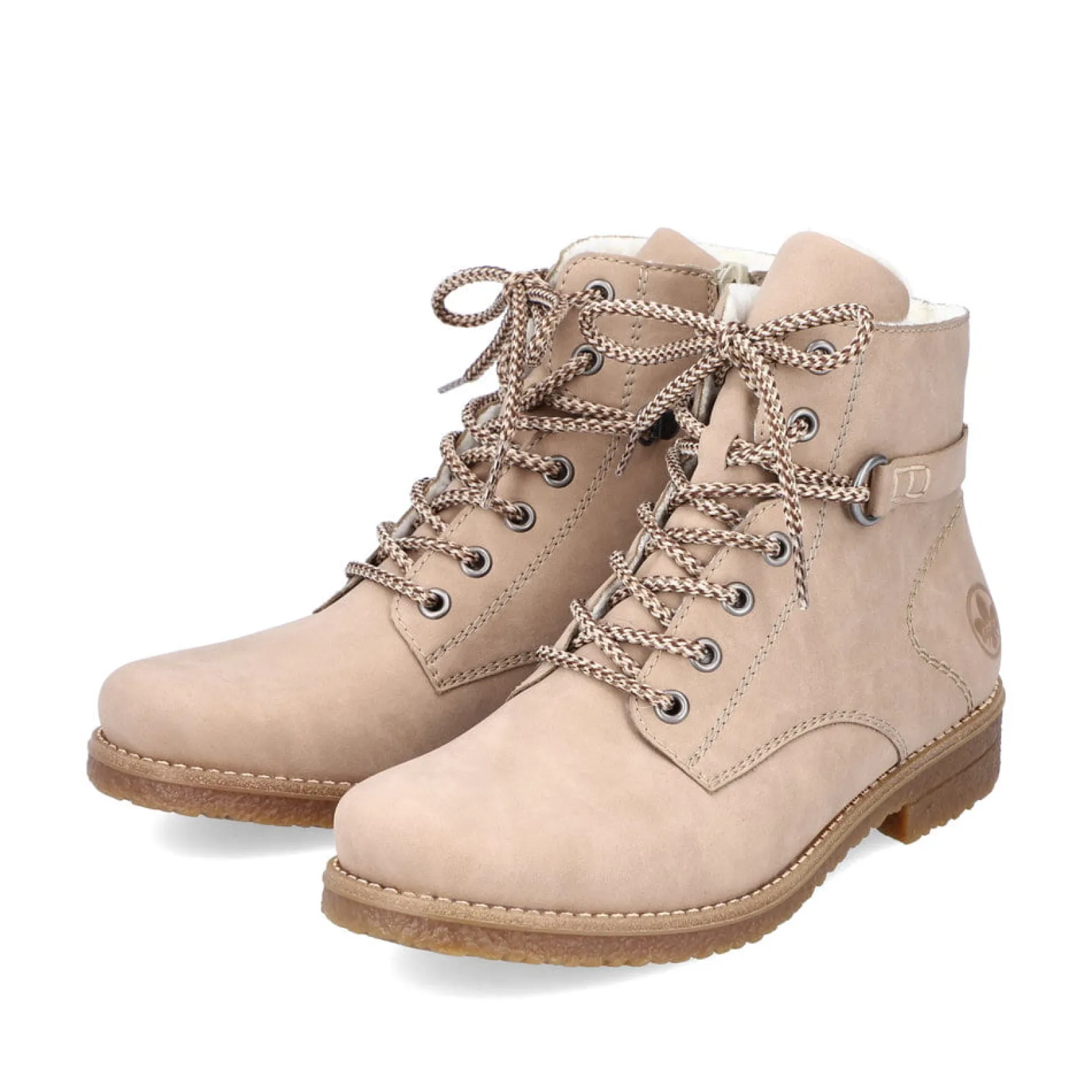 Rieker Stiefeletten & Boots<Damen Schnürstiefel sand Beige