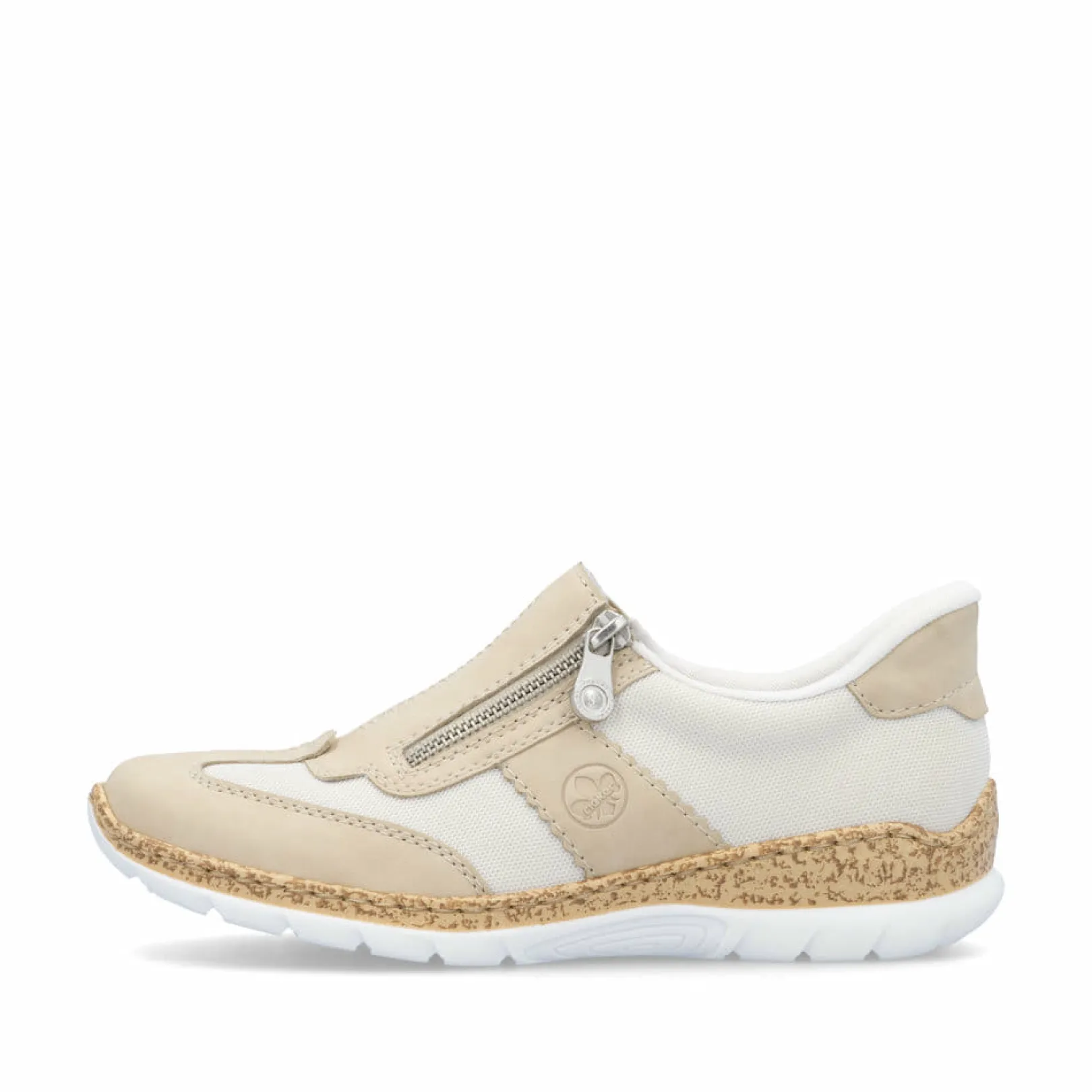 Rieker Halbschuhe & Slipper<Damen Slipper Beige