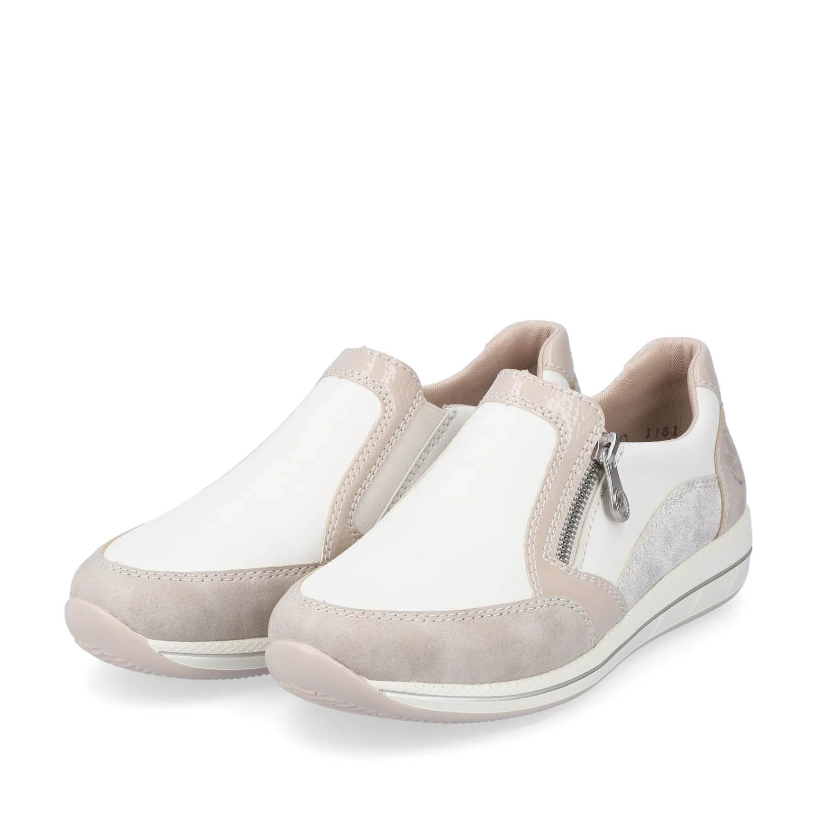 Rieker Halbschuhe & Slipper<Damen Slipper cremeweiß Weiss