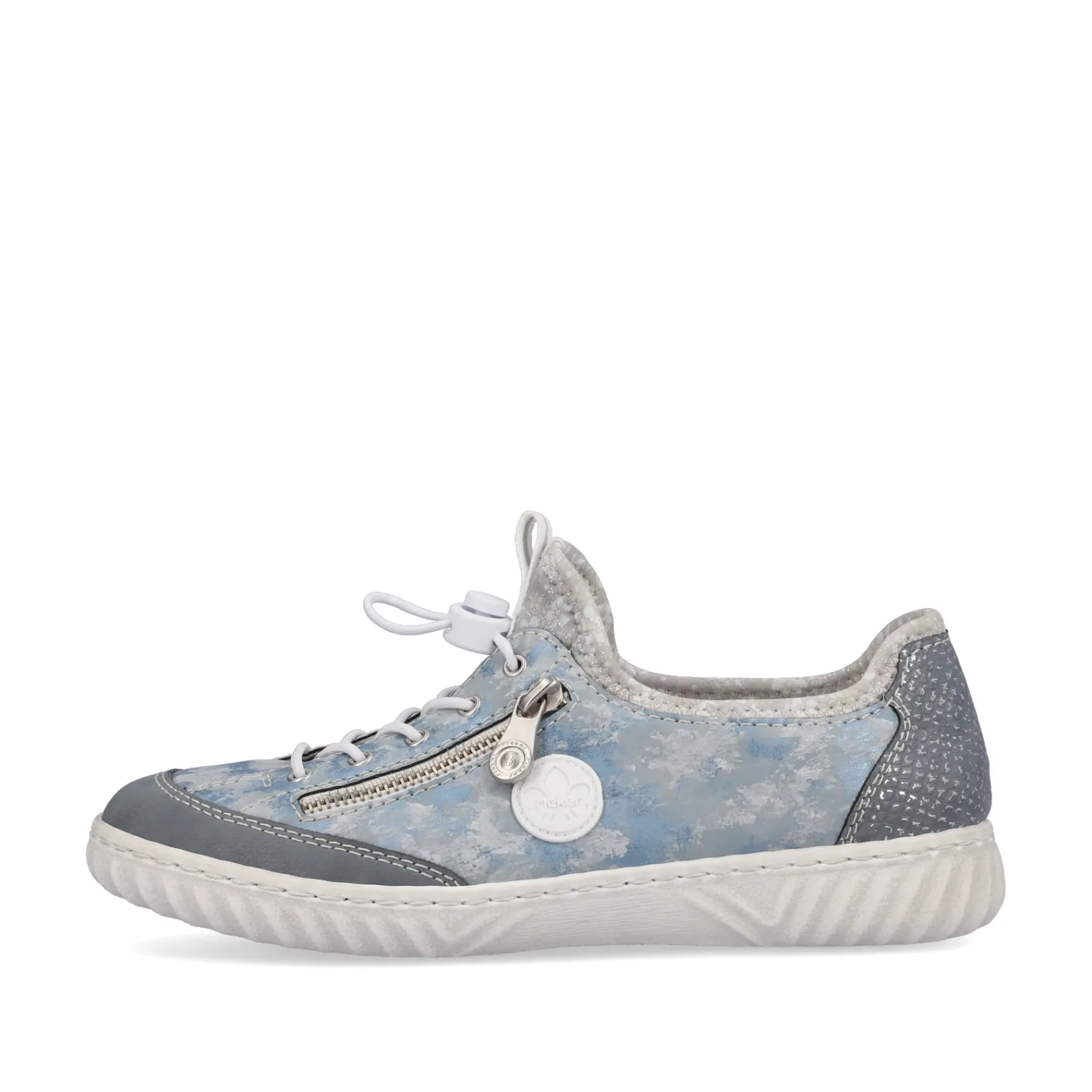 Rieker Halbschuhe & Slipper<Damen Slipper himmel Blau