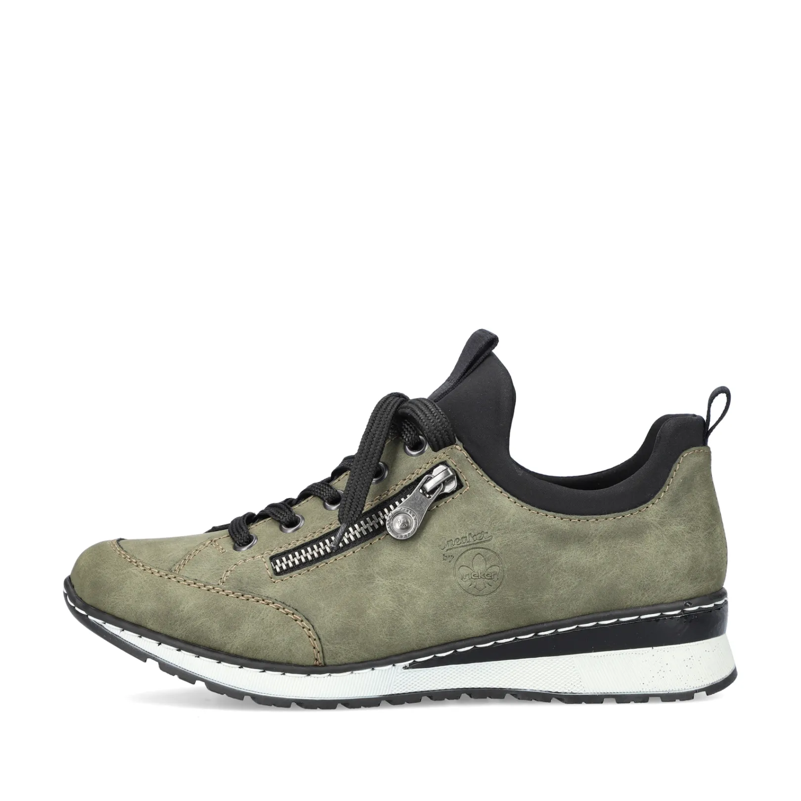 Rieker Halbschuhe & Slipper<Damen Slipper khaki Grün