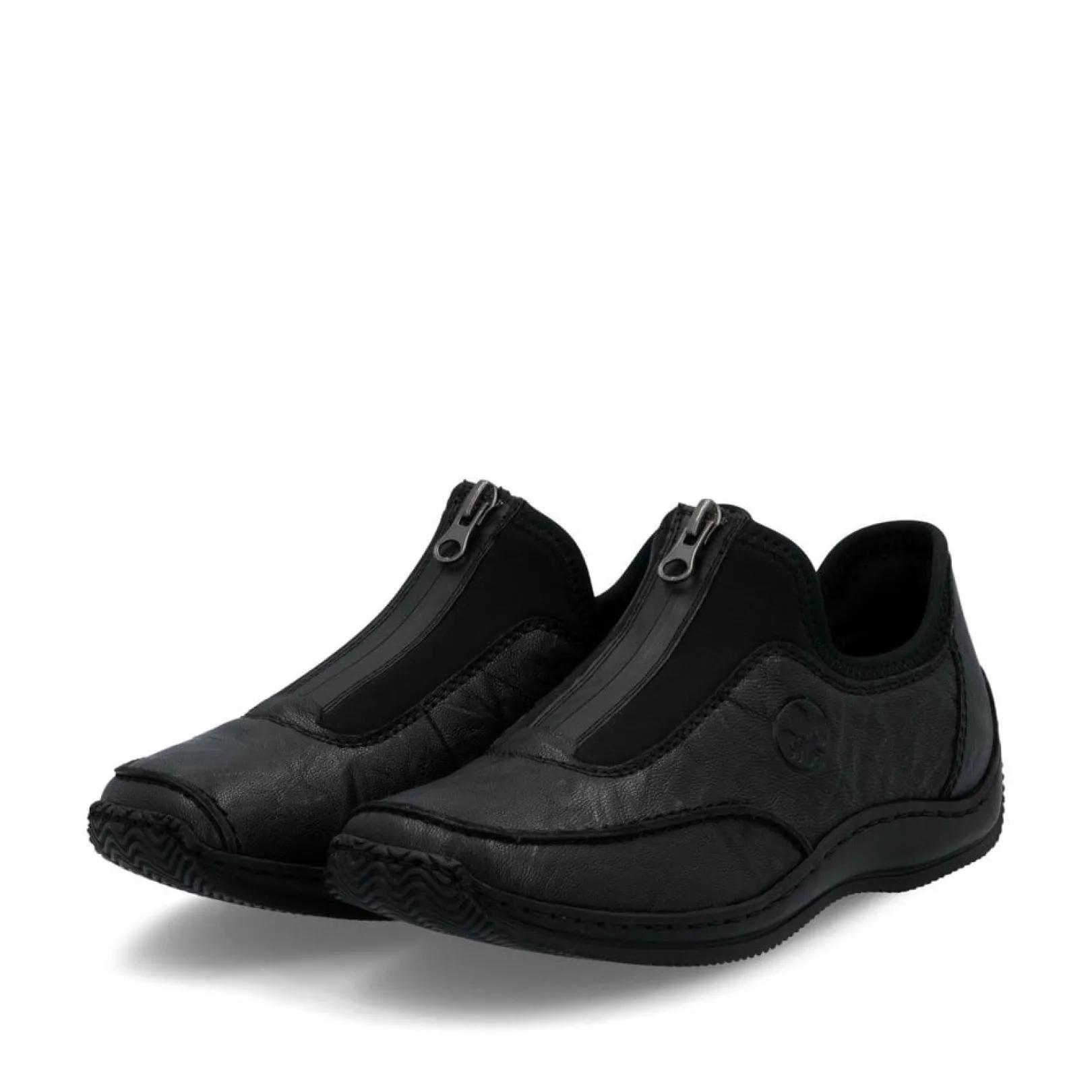 Rieker Halbschuhe & Slipper<Damen Slipper mitternachts Schwarz