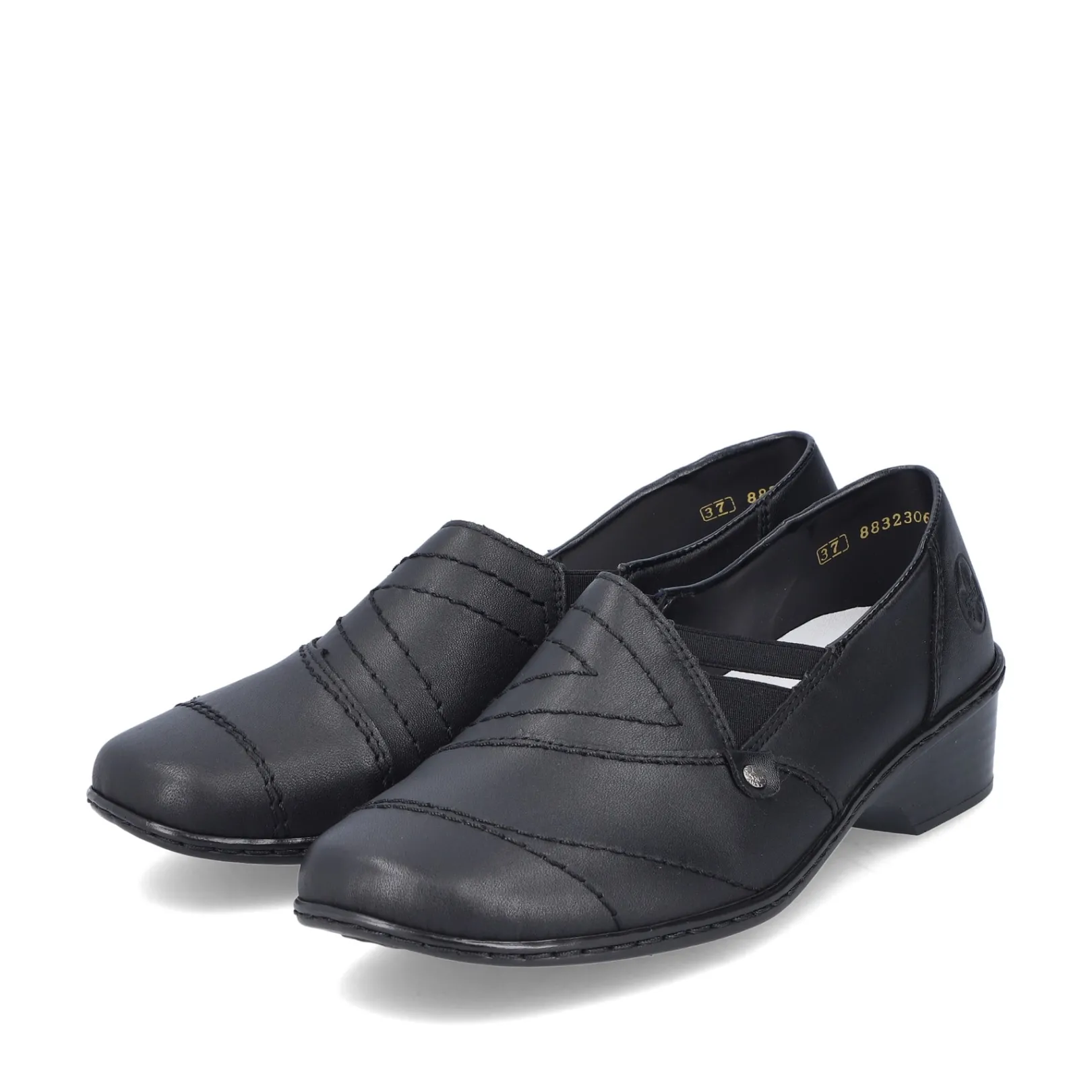 Rieker Halbschuhe & Slipper<Damen Slipper nacht Schwarz