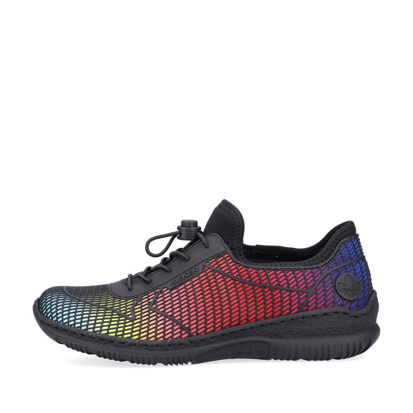 Rieker Halbschuhe & Slipper<Damen Slipper regenbogenfarben Bunt