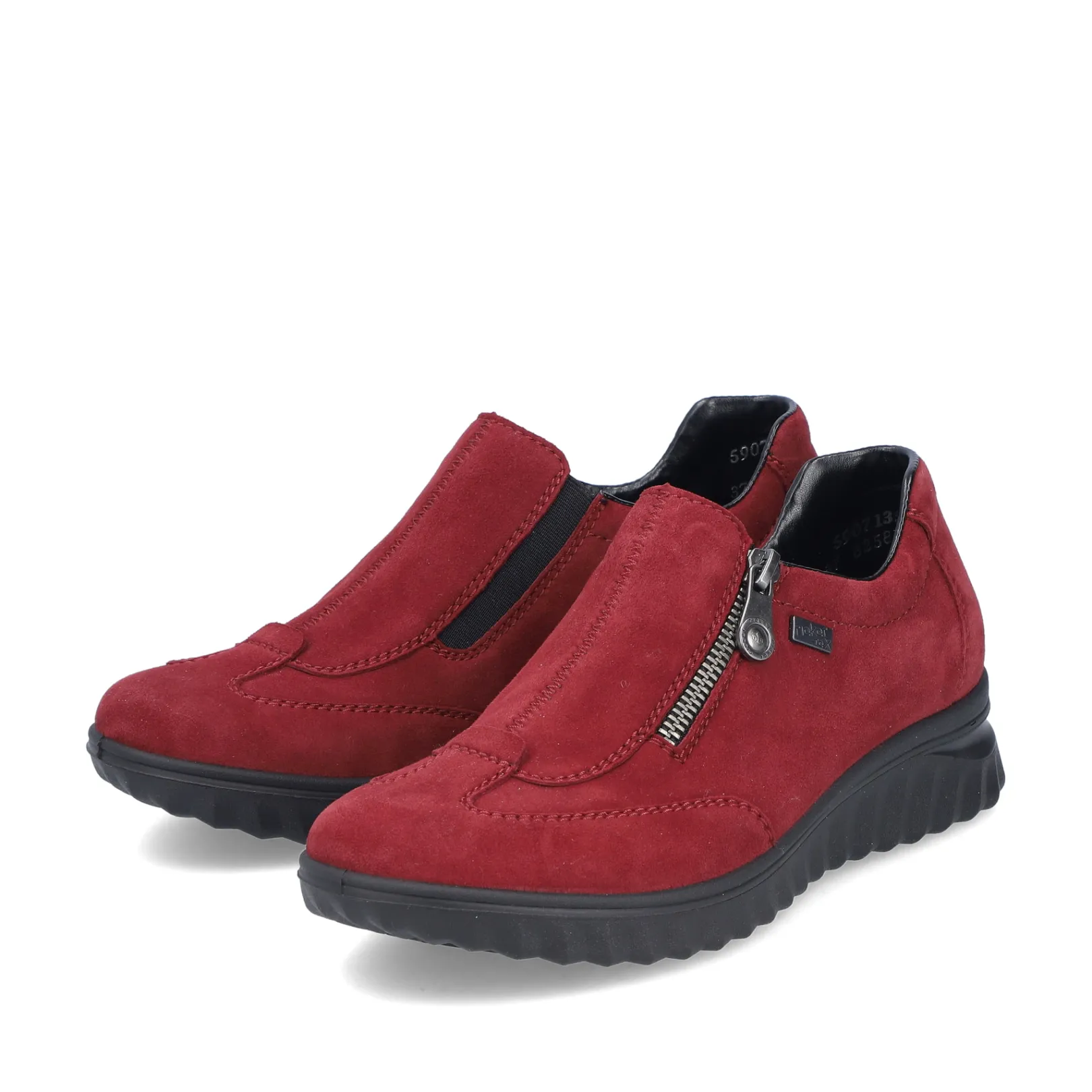 Rieker Halbschuhe & Slipper<Damen Slipper rubin Rot