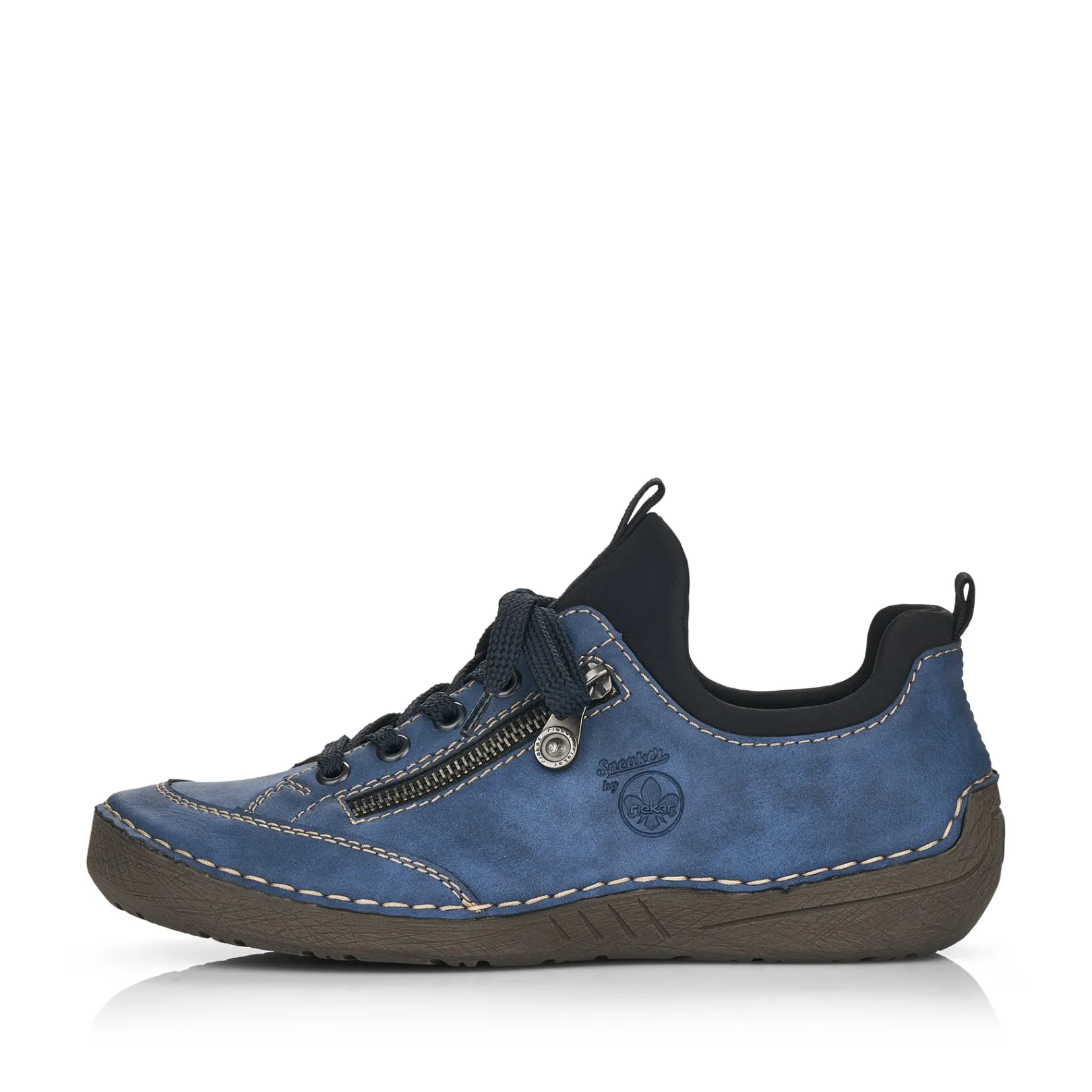 Rieker Halbschuhe & Slipper<Damen Slipper tief Blau