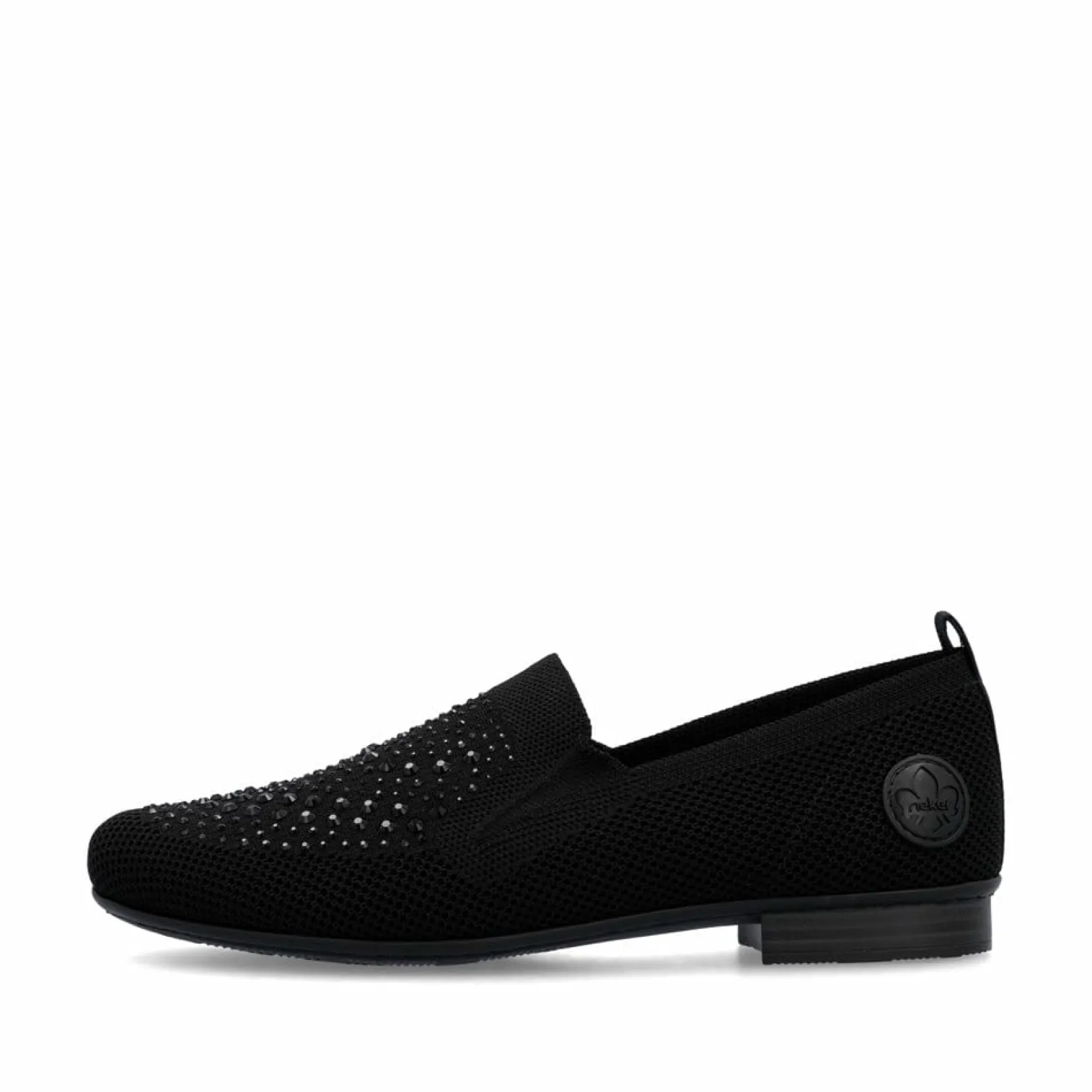 Rieker Halbschuhe & Slipper<Damen Slipper tief Schwarz