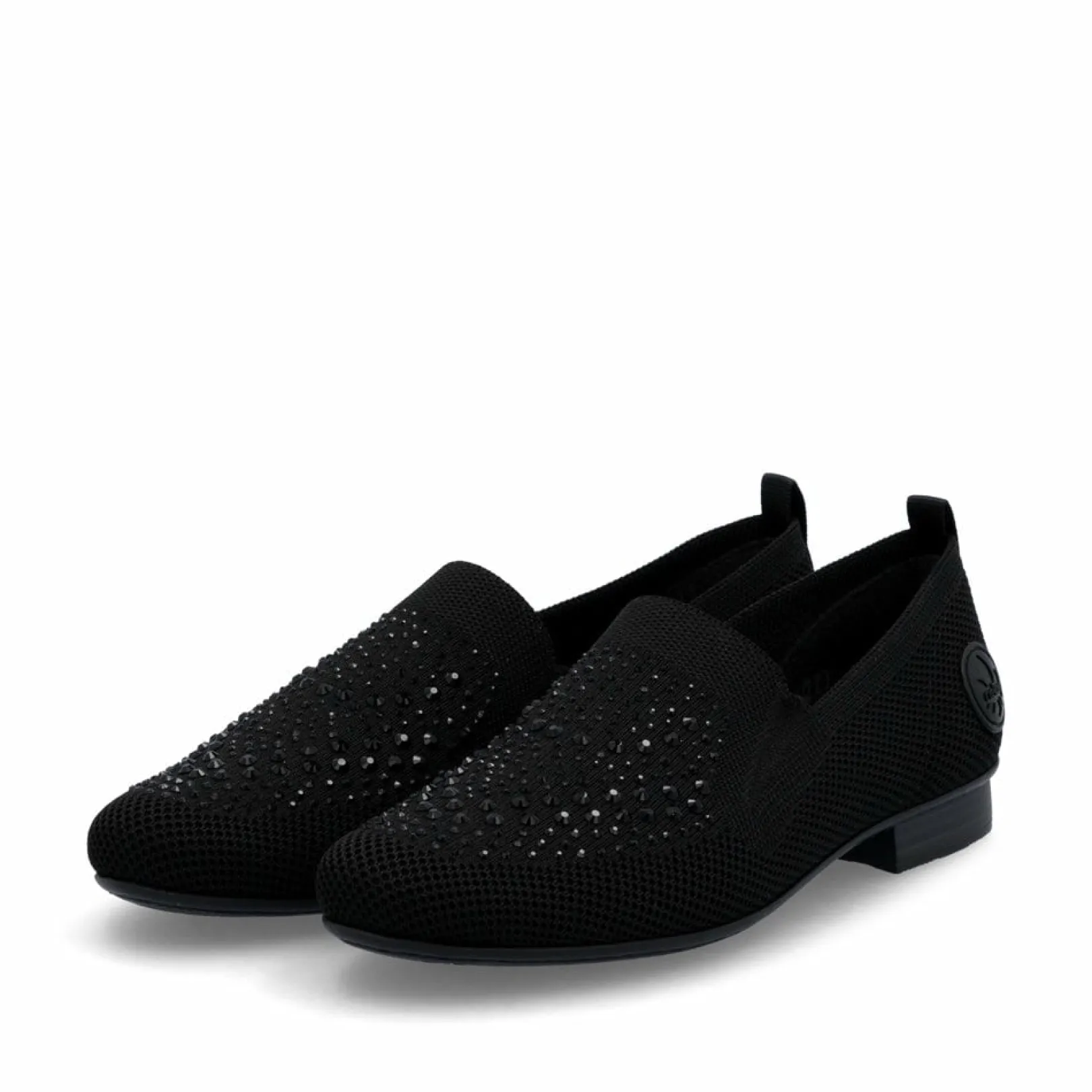 Rieker Halbschuhe & Slipper<Damen Slipper tief Schwarz